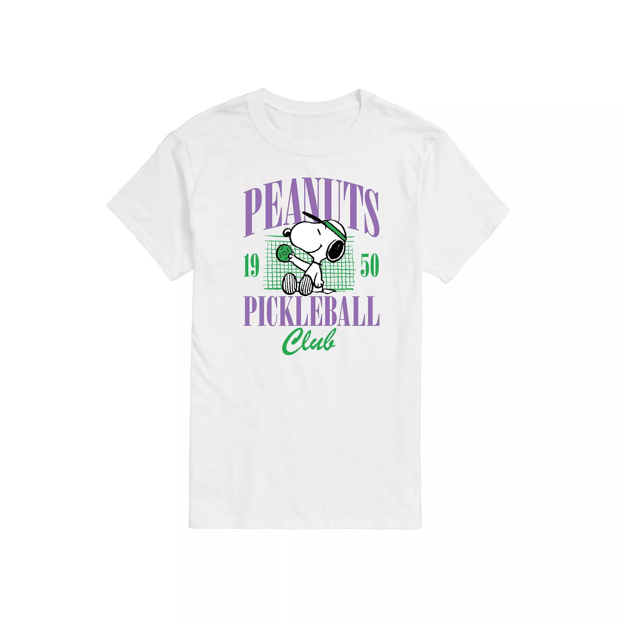 Big & Tall Peanuts Snoopy Pickleball Club Est. 1950 Graphic Tee, Men's,  Product Image