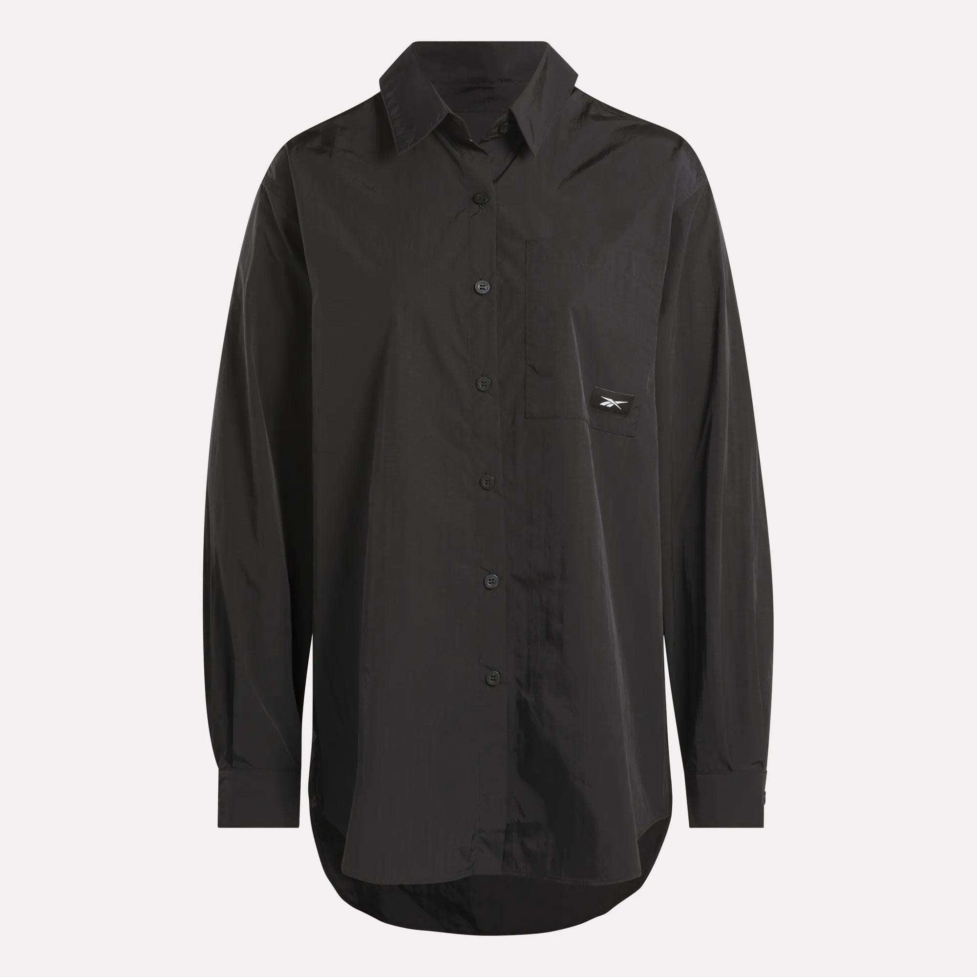 Women's Studio Style Button Down Shirt Female Product Image