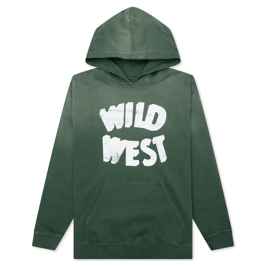 Wild West Hooded Sweatshirt - Olive Green Male Product Image