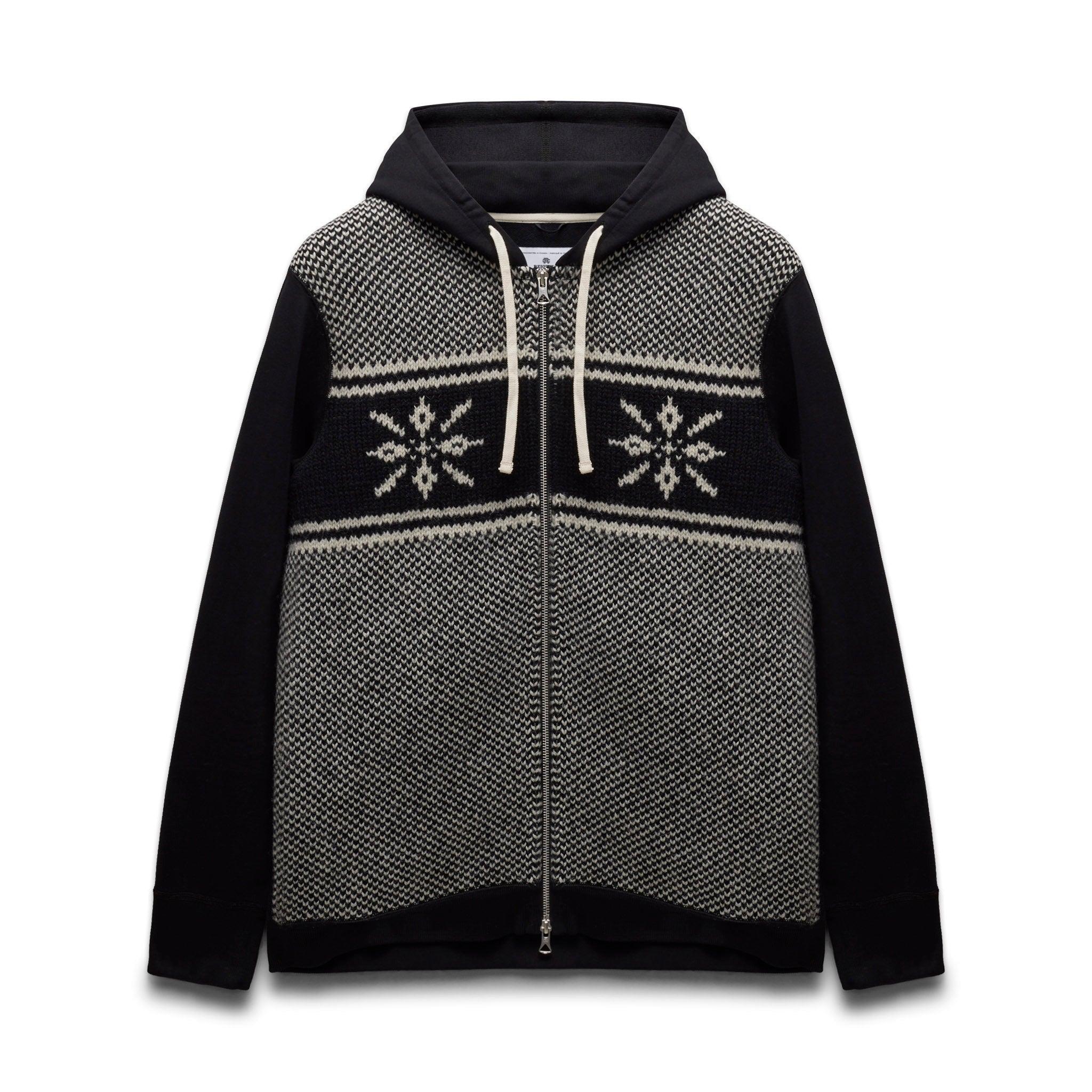 Junya Watanabe Shetland Wool Slim Zip Hoodie Male Product Image