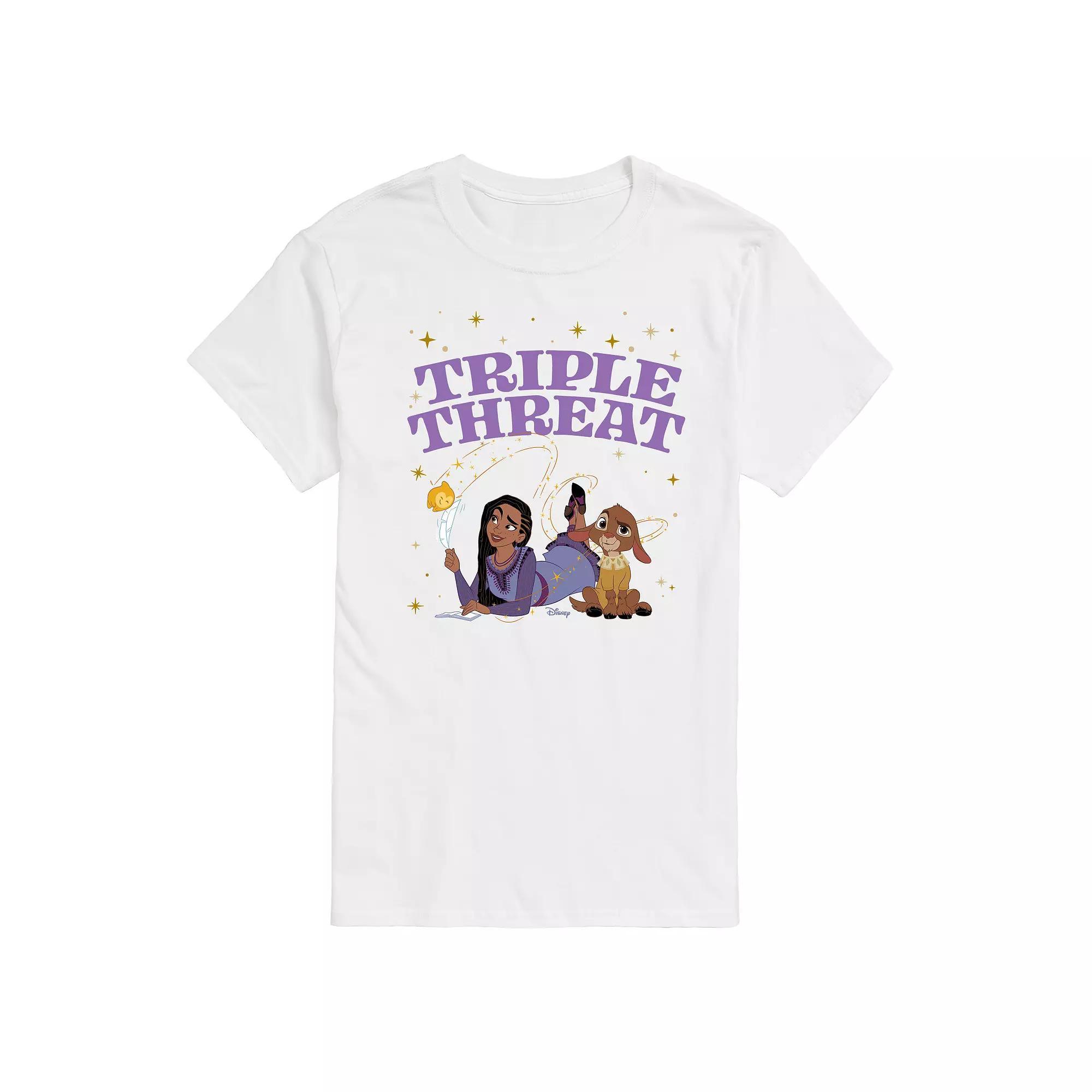 Disney's Wish Big & Tall Triple Threat Graphic Tee, Men's,  Product Image