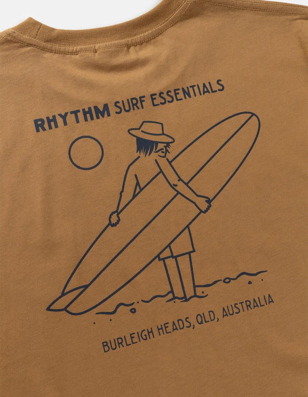 RHYTHM Lull Mens Tee - CARMEL Product Image