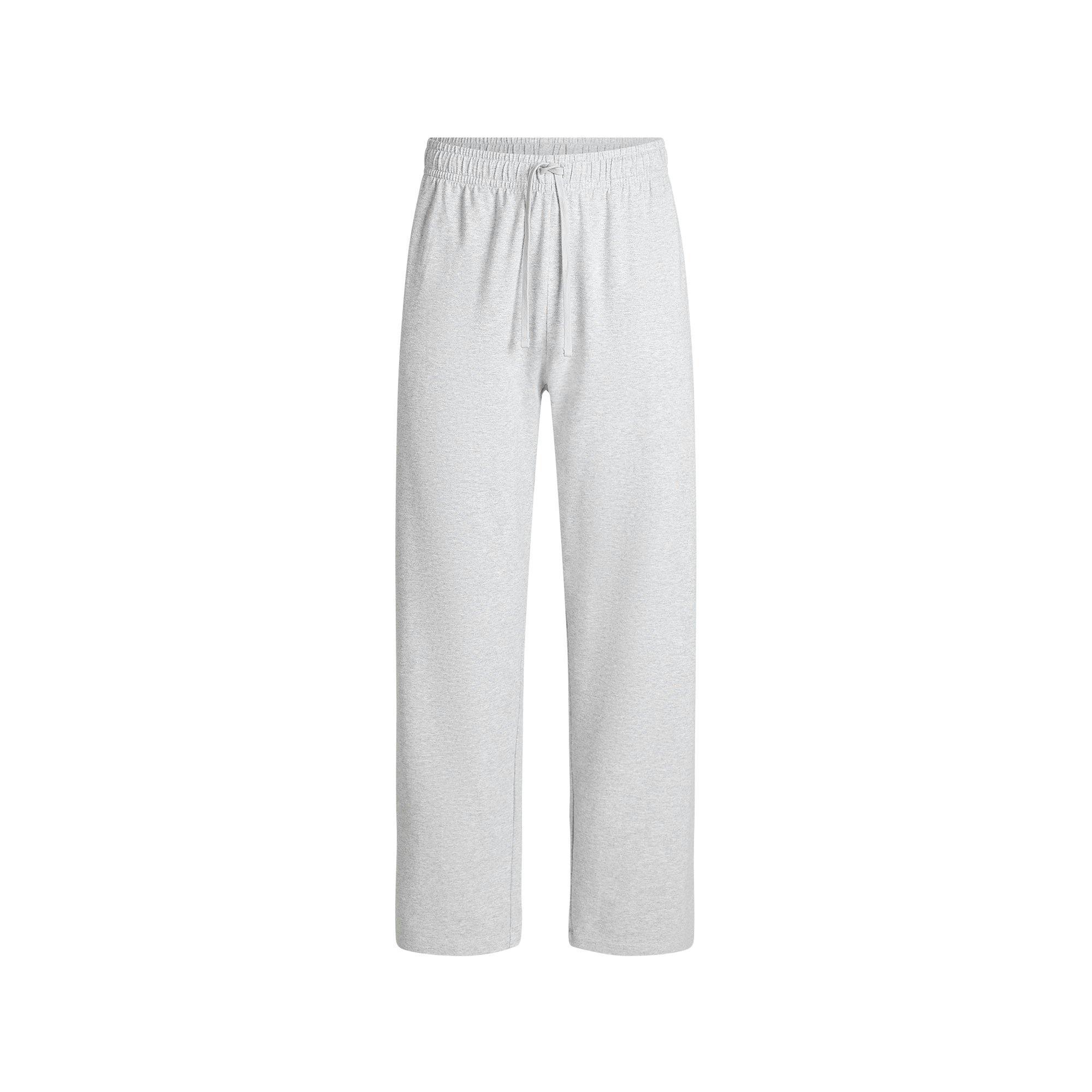 JERSEY LOUNGE MENS RELAXED STRAIGHT LEG PANT | HEATHER GREY Product Image