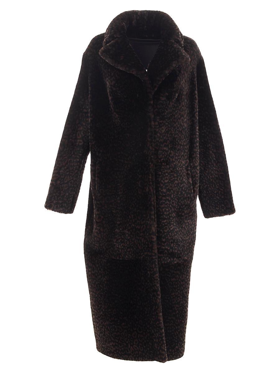 Womens Reversible Shearling Lamb Coat Product Image
