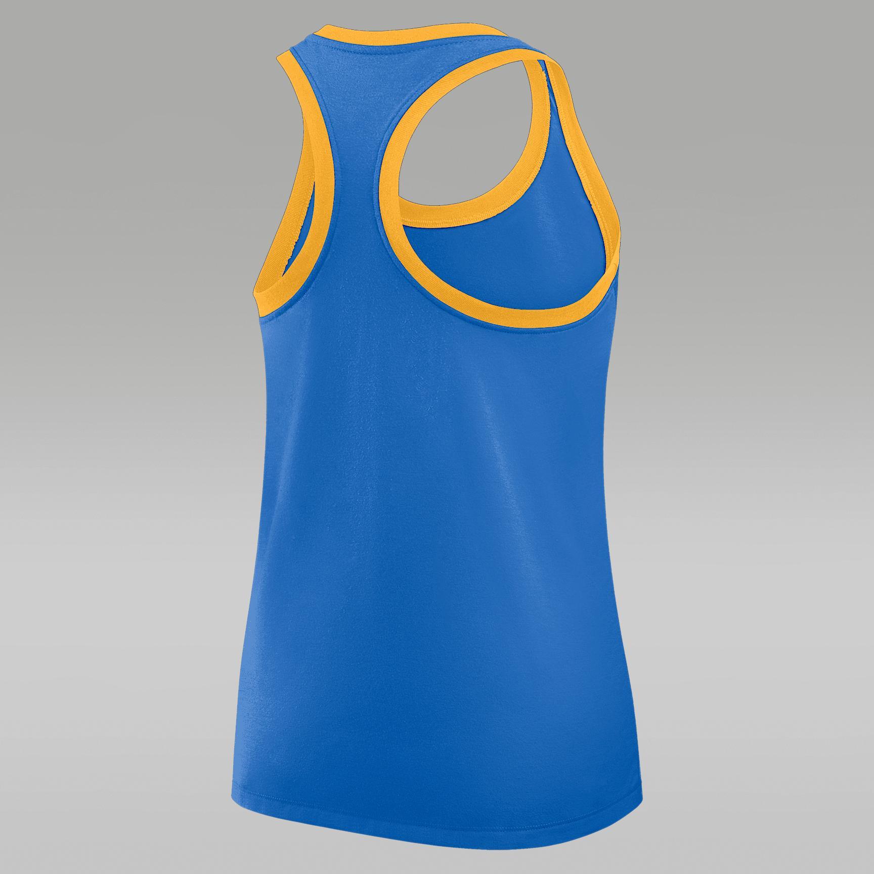 Womens UCLA Primetime Shadow Jordan Brand College Racerback Tank Top | 0JE109WTUCL-AE9 Product Image