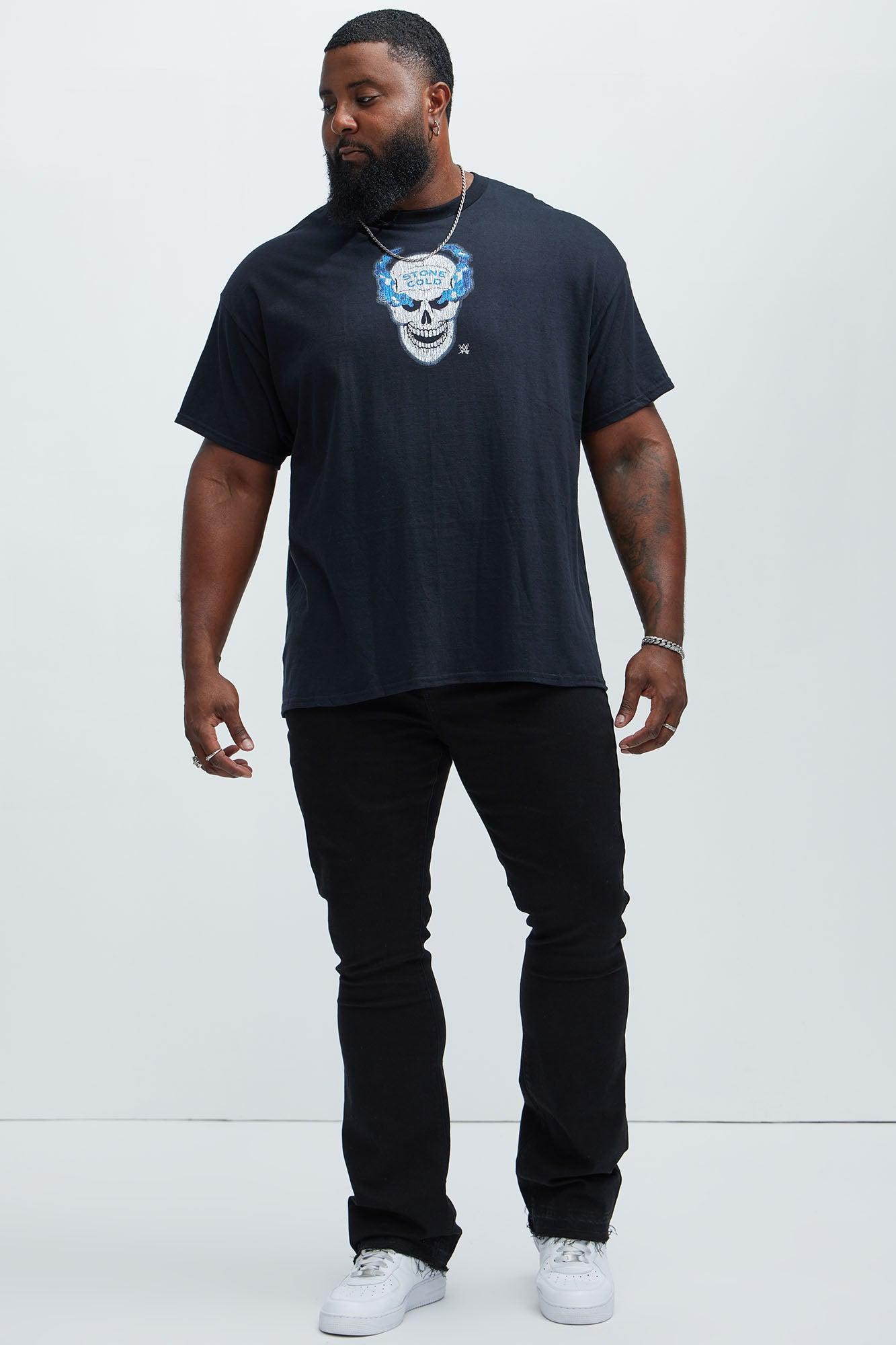 WWE And That's The Bottom Line 'cause Stone Cold Said So Short Sleeve Tee - Black Product Image