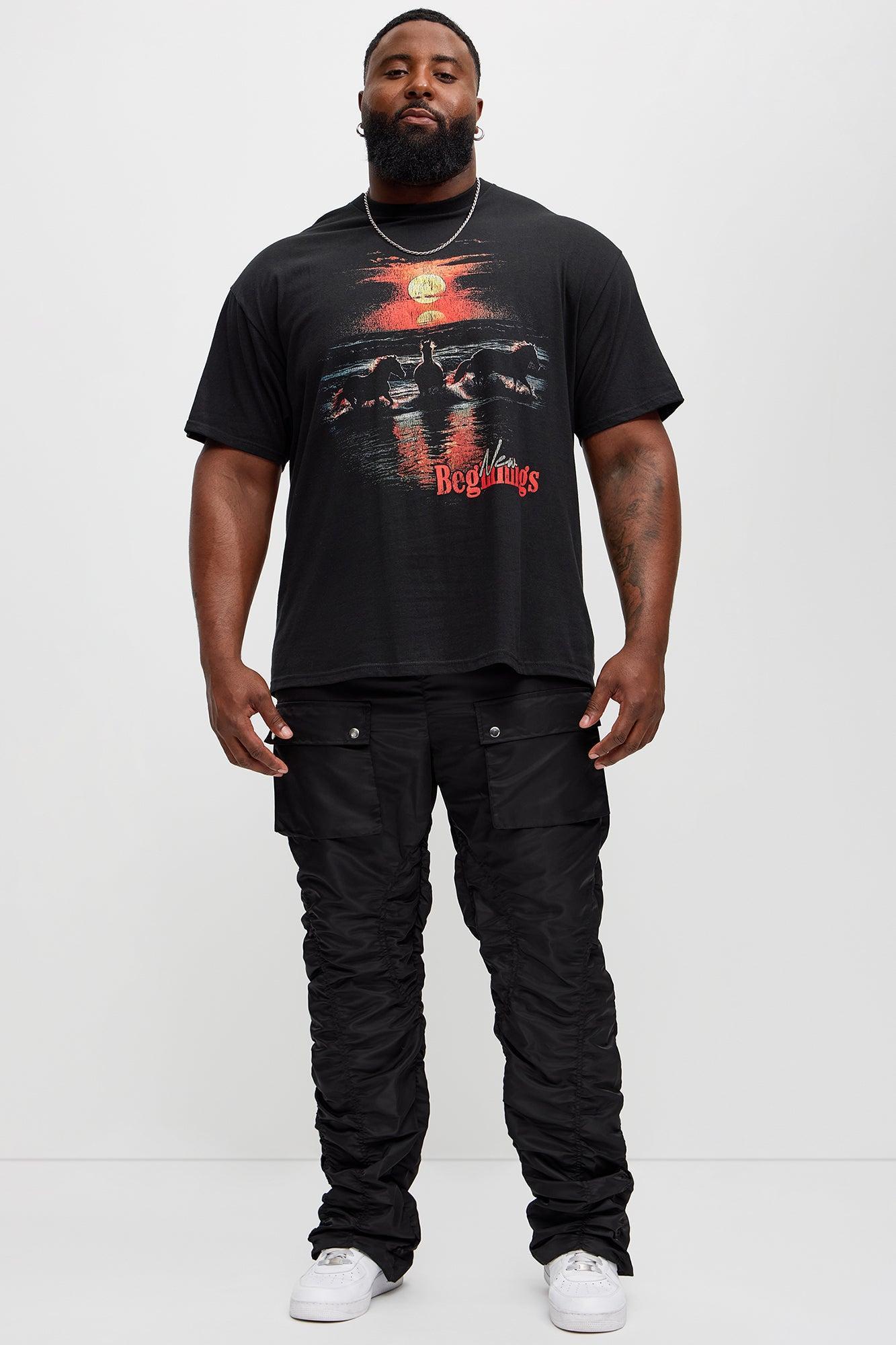 New Beginnings Are Ahead Short Sleeve Tee - Black Product Image