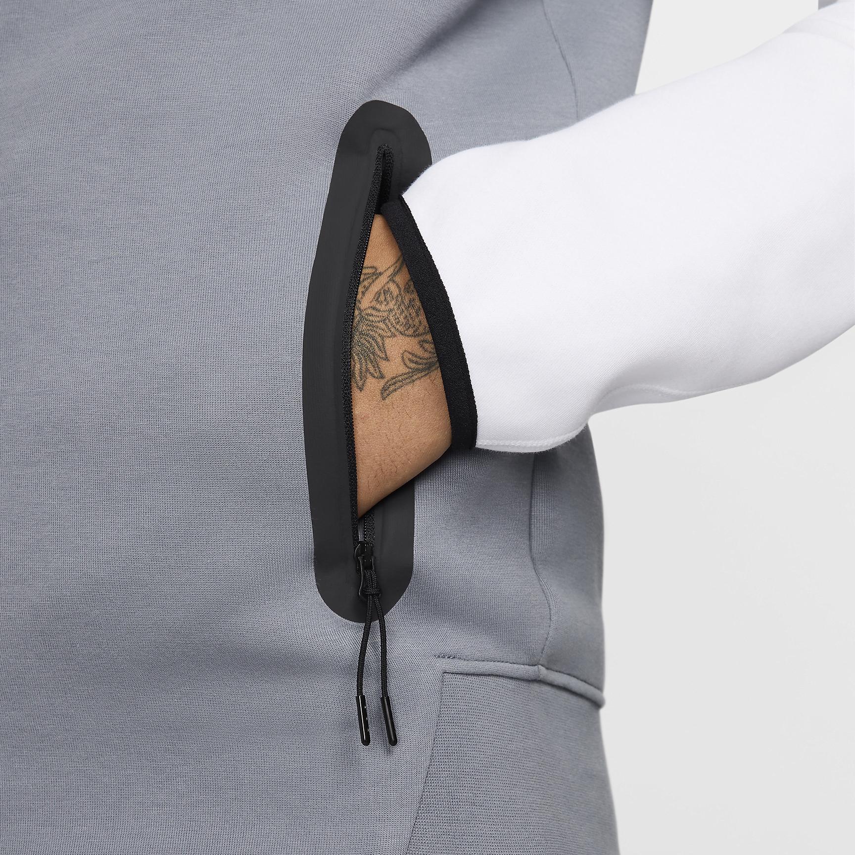 Mens Nike Sportswear Tech Fleece Windrunner Full-Zip Hoodie | FZ4709-011 Product Image