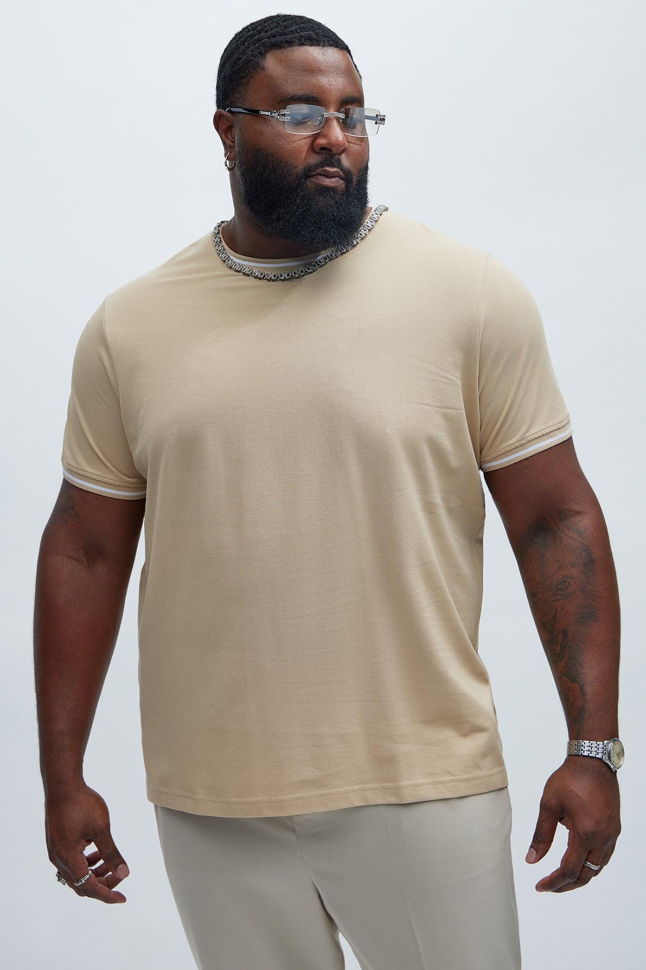 Jaxon Short Sleeve Tee - Tan Product Image
