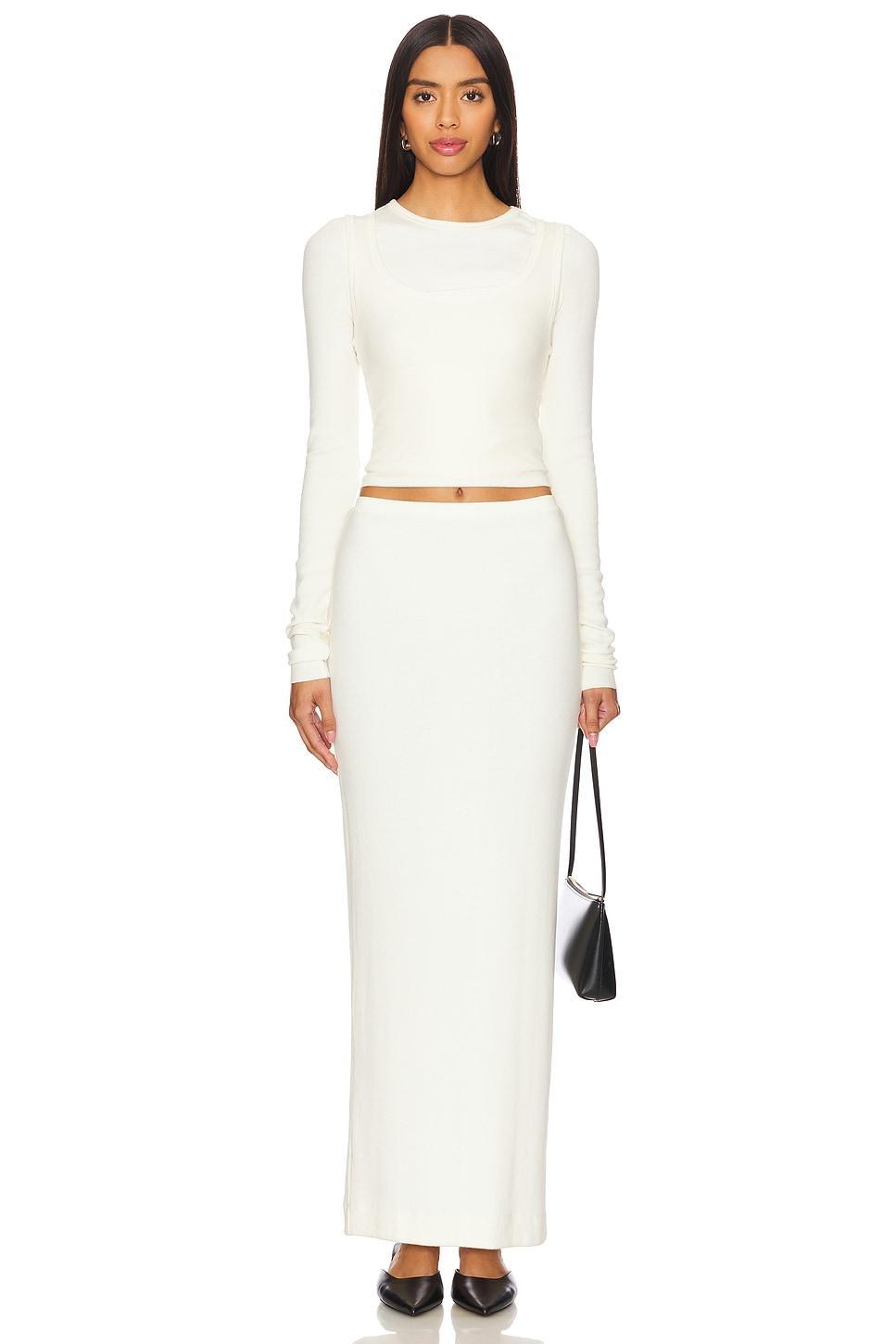 Long Sleeve Fitted Top Eterne Product Image