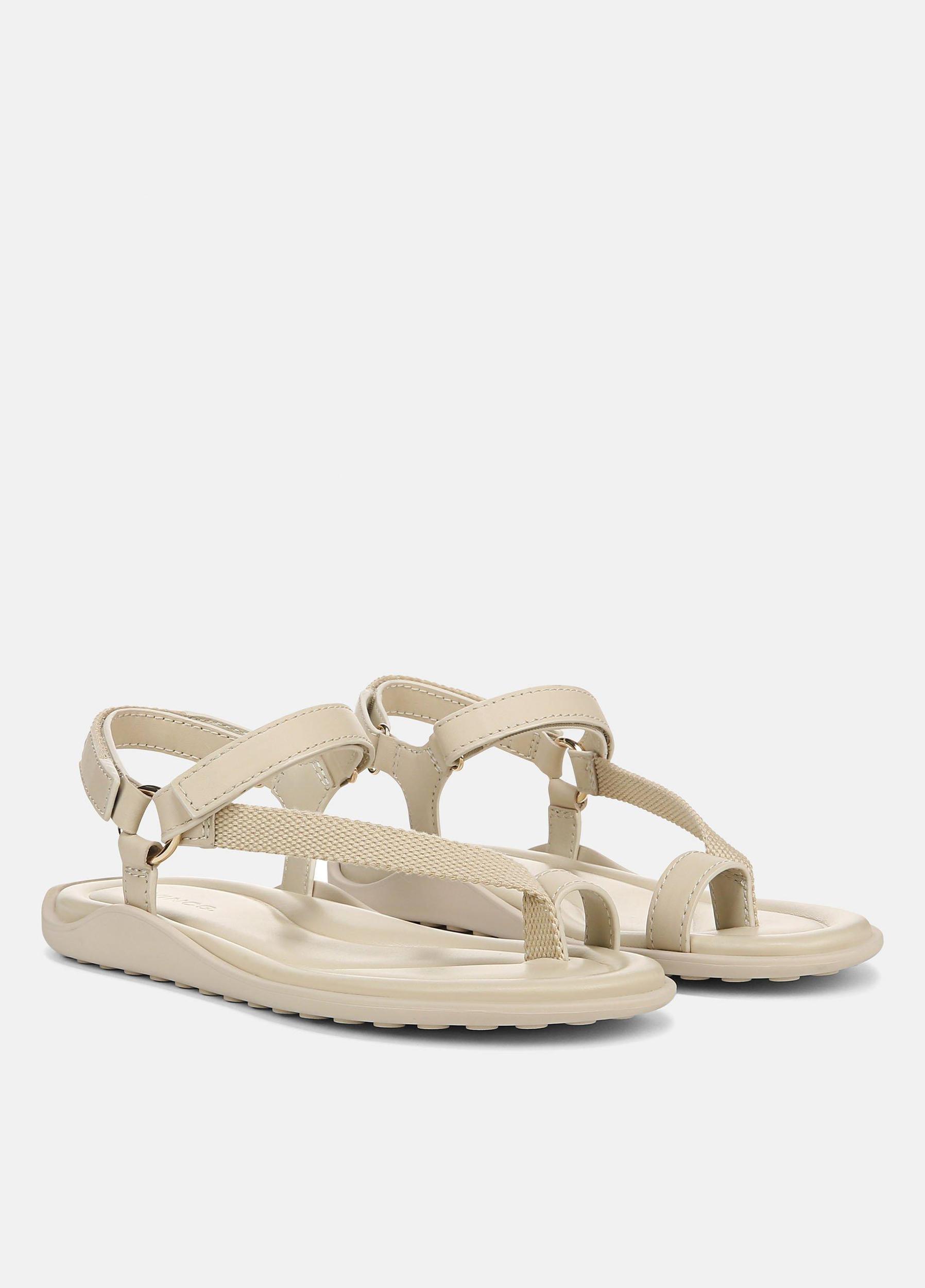 Summer Leather & Canvas Sandal Product Image