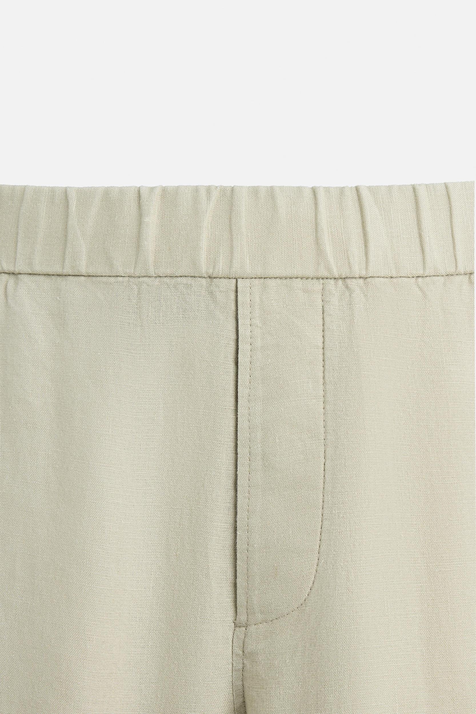 LINEN PANTS IN 100% LINEN Product Image