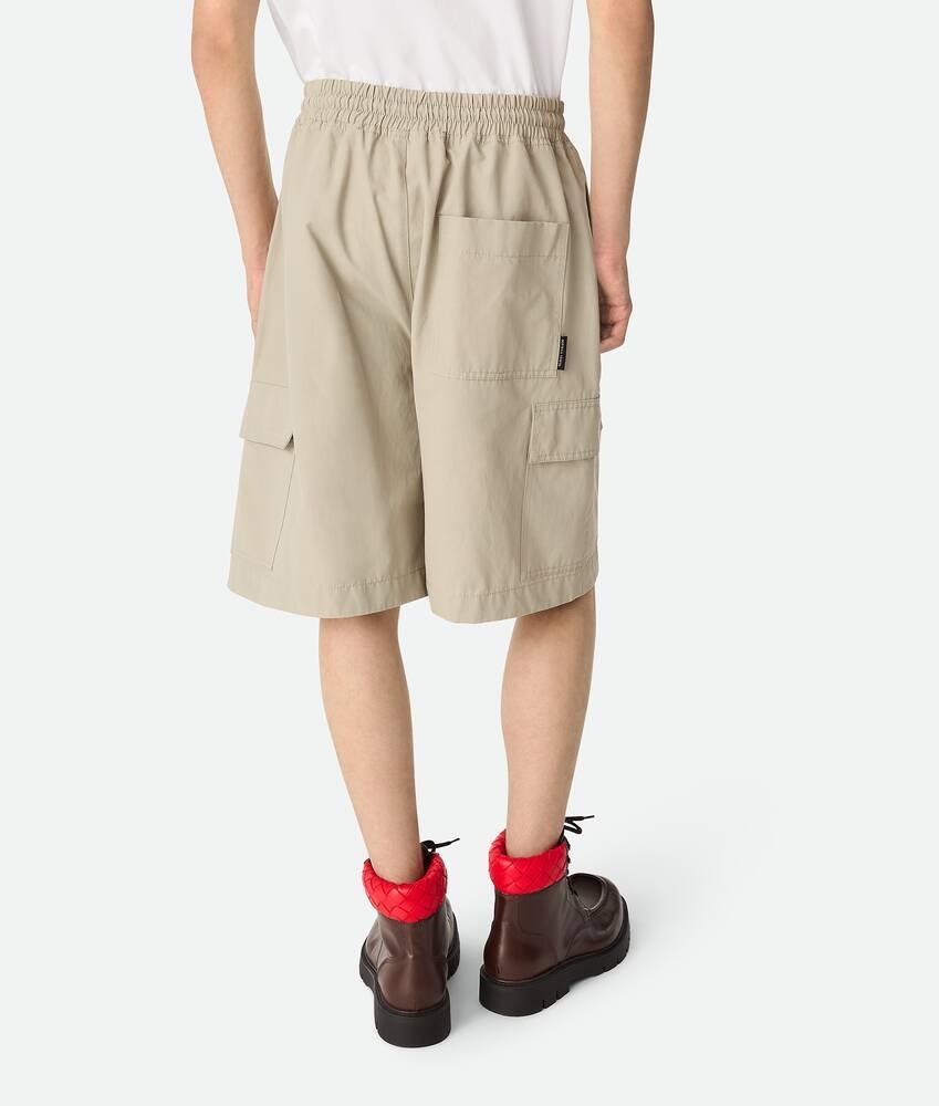 Men's Technical Cotton Cargo Shorts in Sahara Product Image