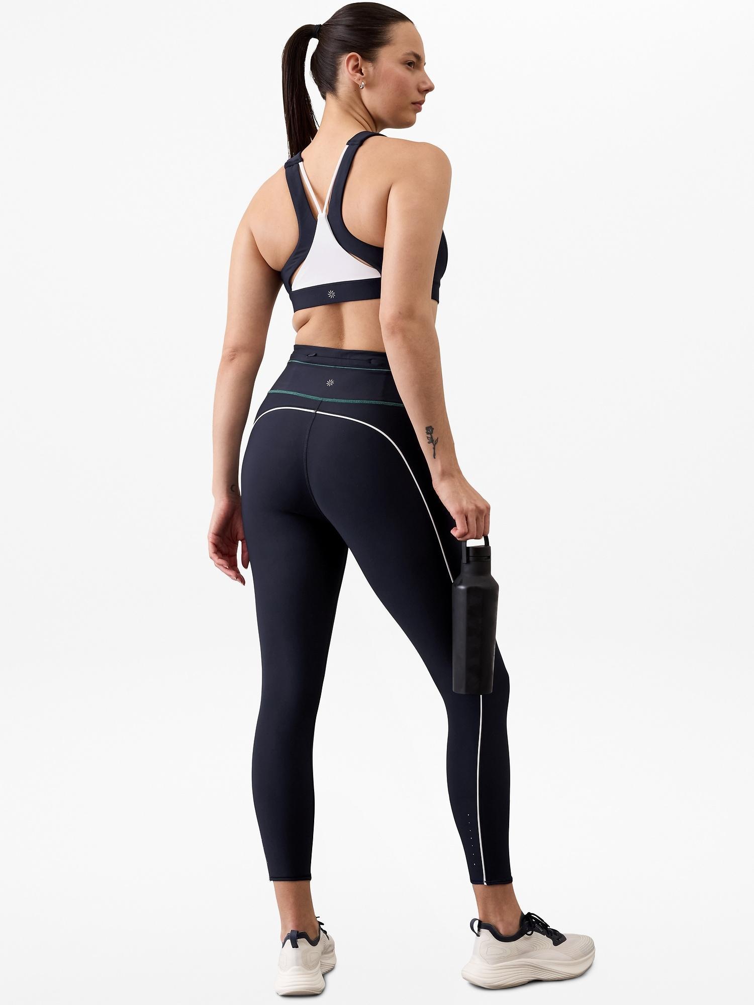 Pacesetter Ultra High Rise 7/8 Stripe Legging Product Image