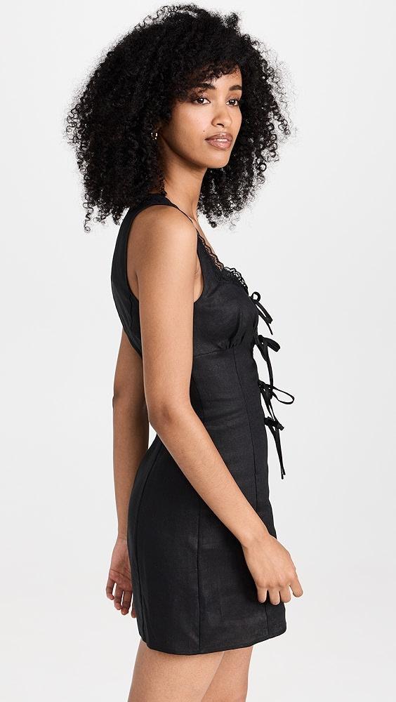 Reformation Reia Linen Dress | Shopbop Product Image