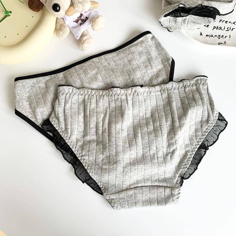 Frill Trim Panty Product Image