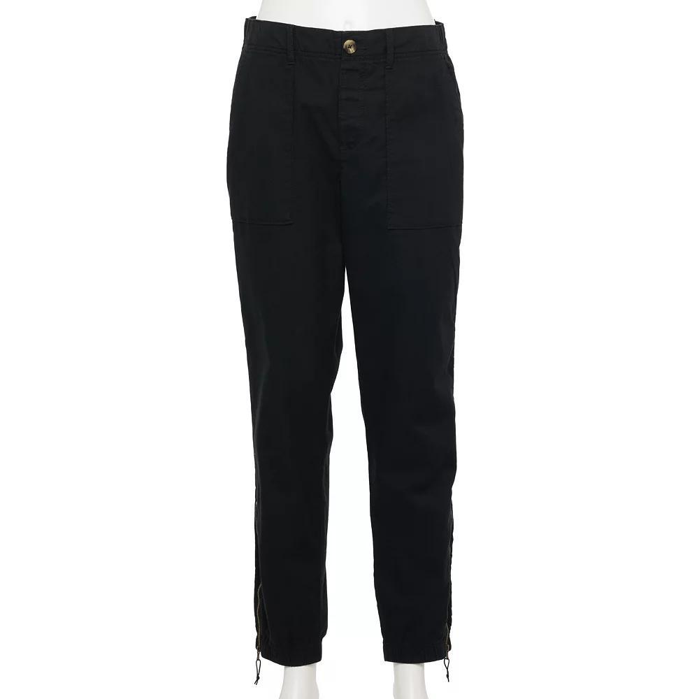 Women's Sonoma Goods For Life® Adaptive Utility Joggers, Size: XL, Pitch Black Product Image