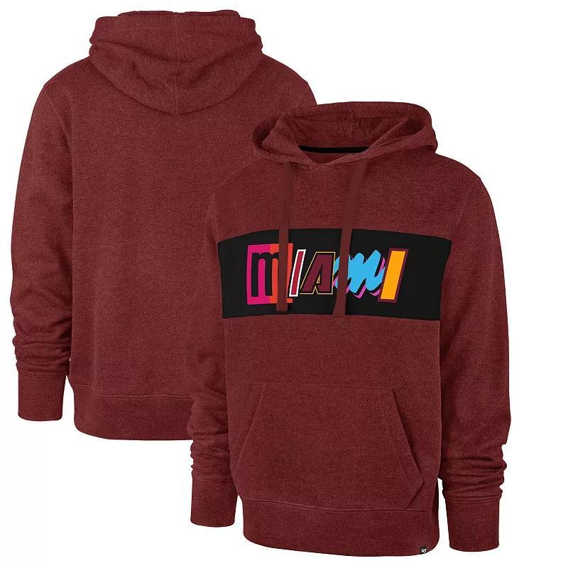 Mens 47 Miami Heat 2021/22 City Edition Wordmark Chest Pass Pullover Hoodie Product Image