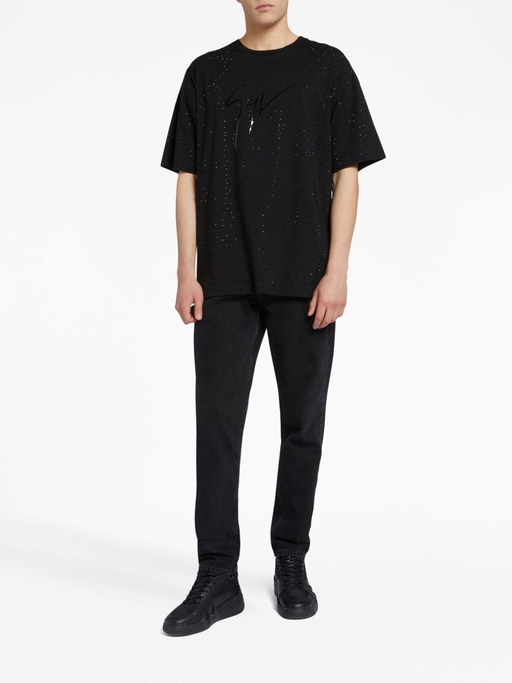 logo-print cotton T-shirt Product Image