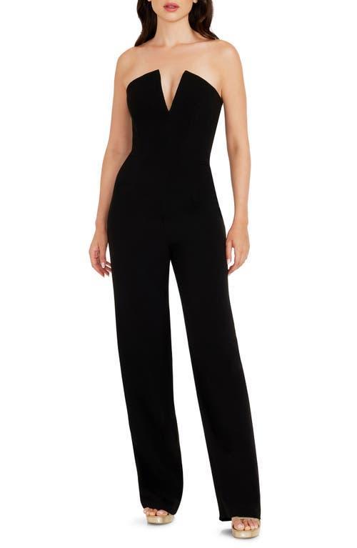 Womens Fernanda Stretch Crepe Straight Jumpsuit Product Image