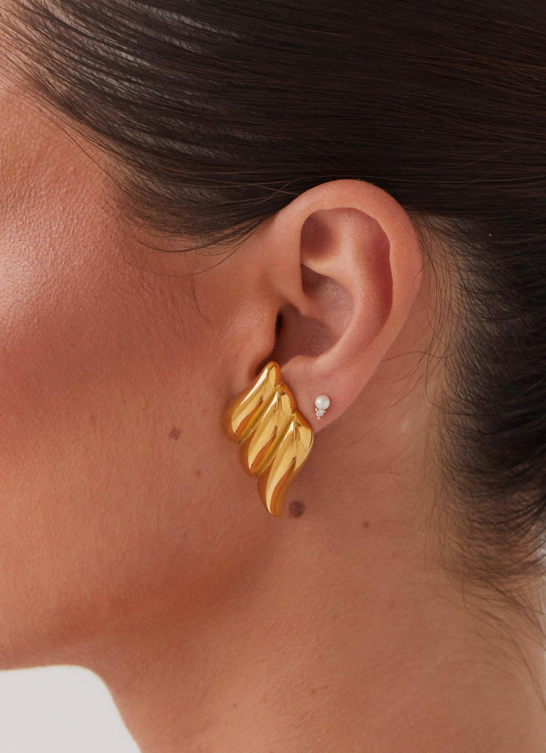 Eileen Earrings - Gold Product Image
