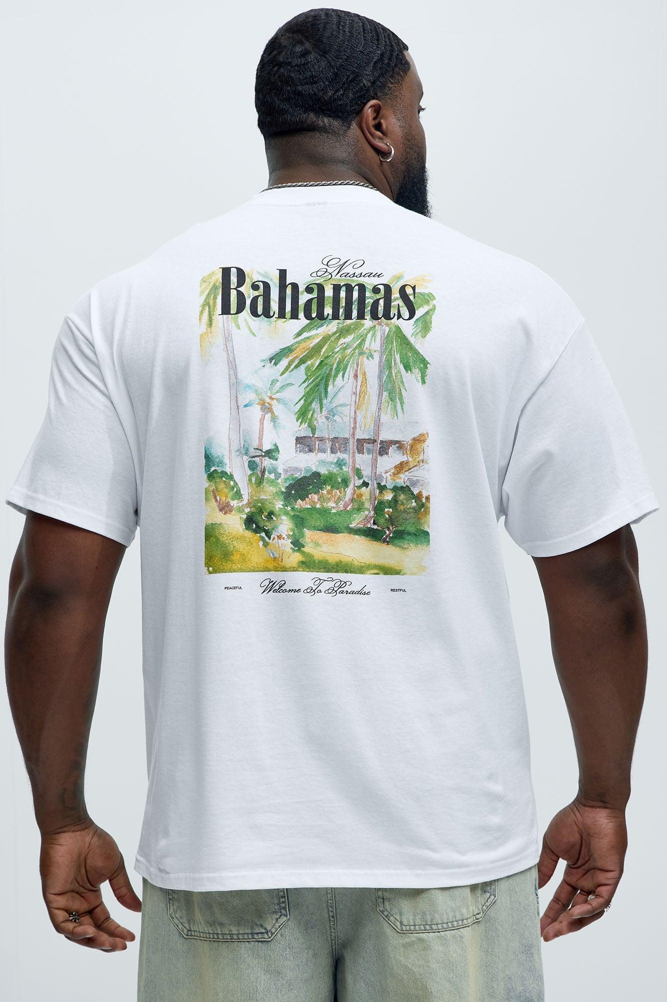 Bermuda Bahama Short Sleeve Tee - White Product Image