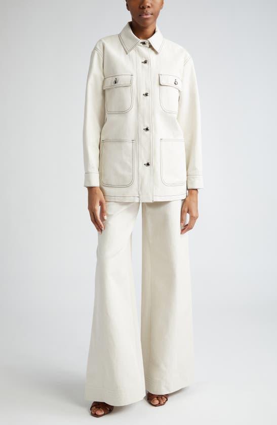 Dardano Jacket In Ivory Product Image