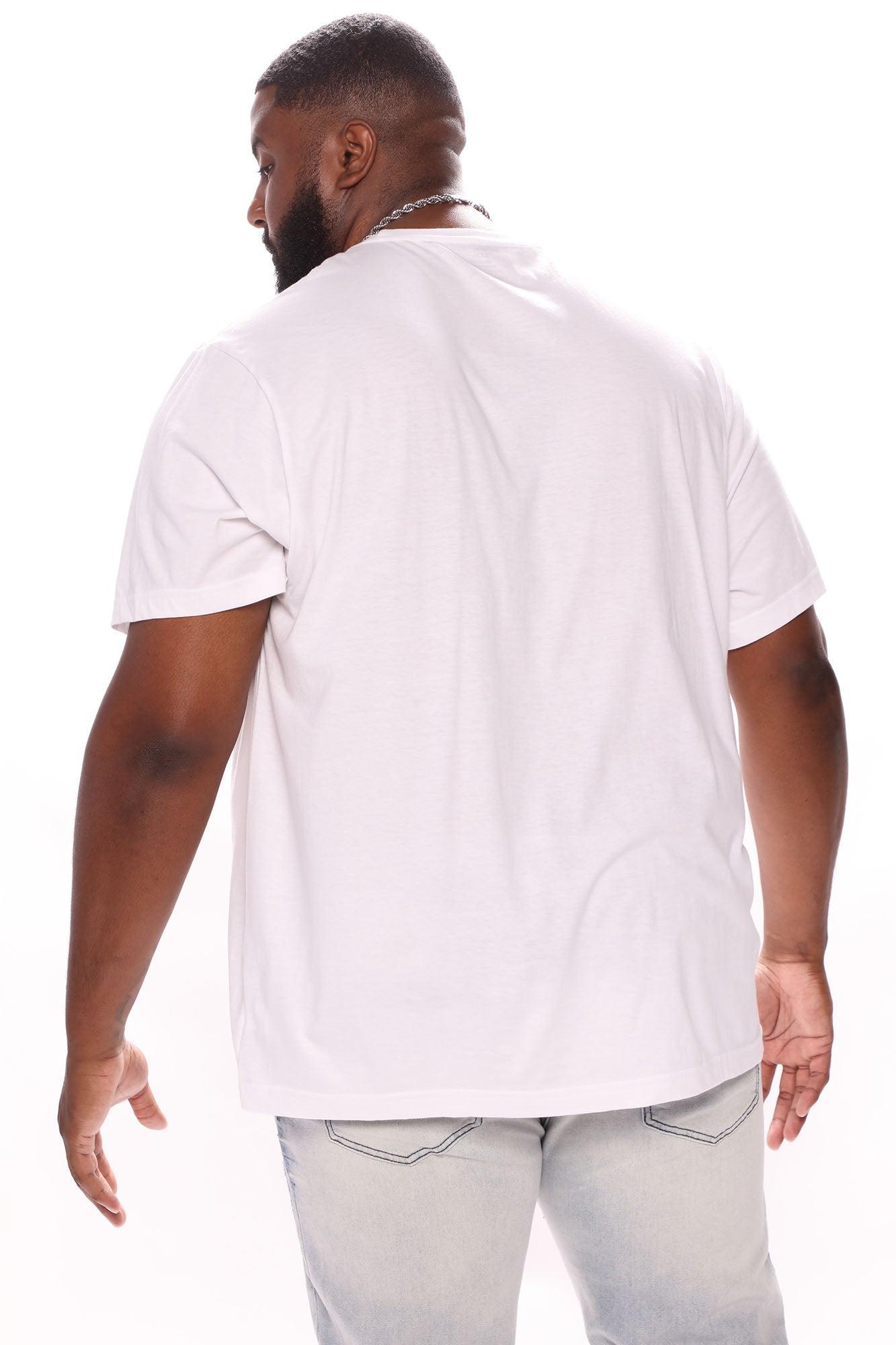 Essential Short Sleeve Crew Tee - White Product Image