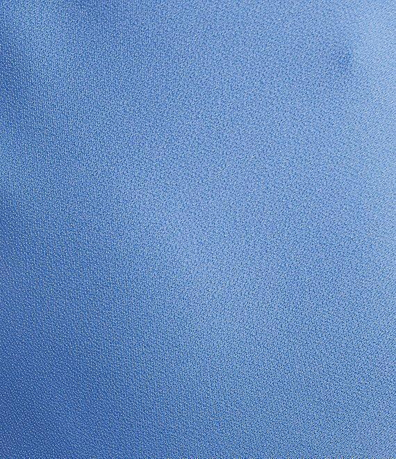 Next Up Satin Sweetheart Neck Front Rosette Side Slit Midi Dress Product Image