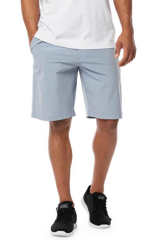 TravisMathew Beck Tic Weave Performance Stretch 9.5 Inseam Shorts Product Image