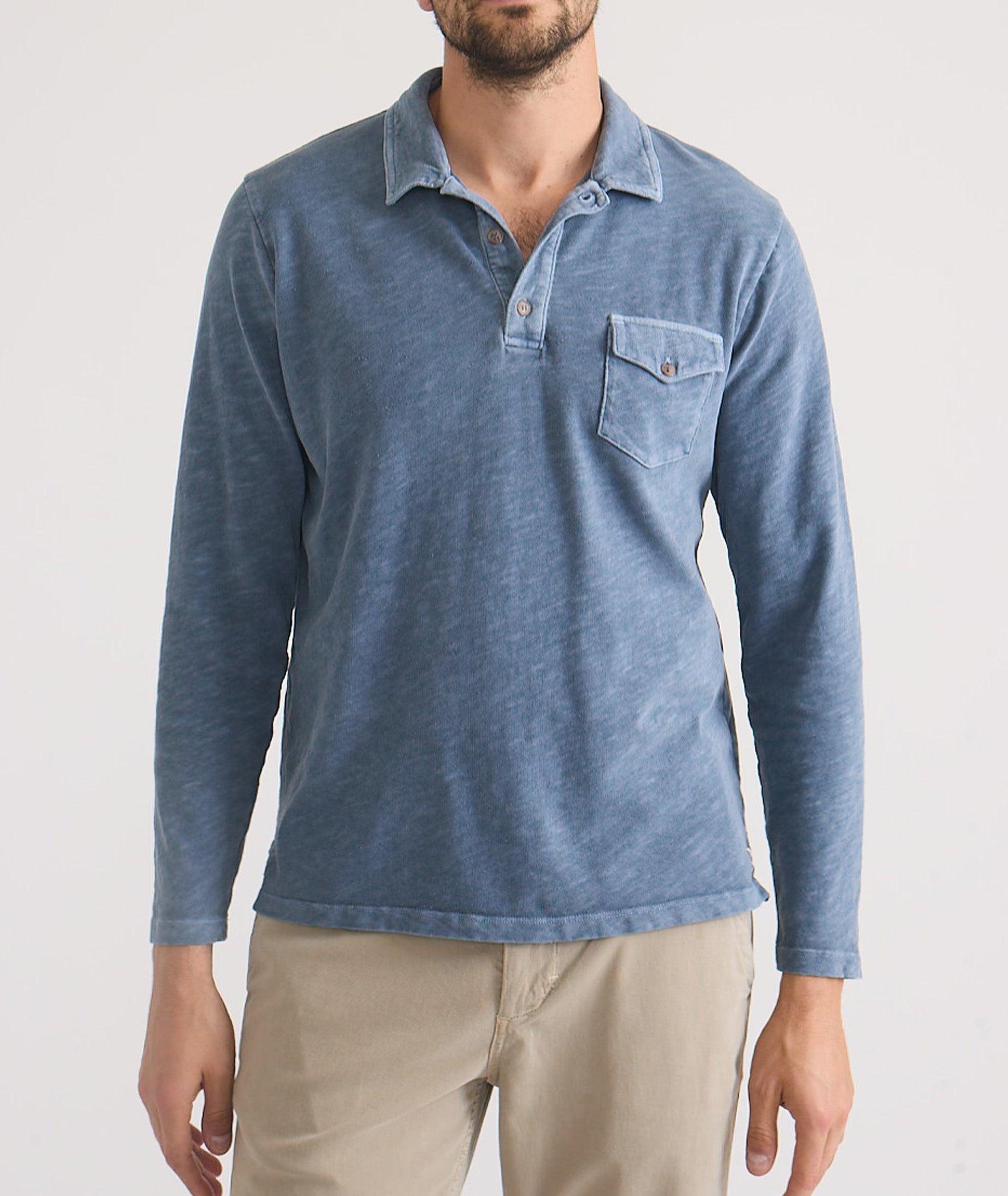Stretch Selvage Embroidered Resort Shirt Product Image