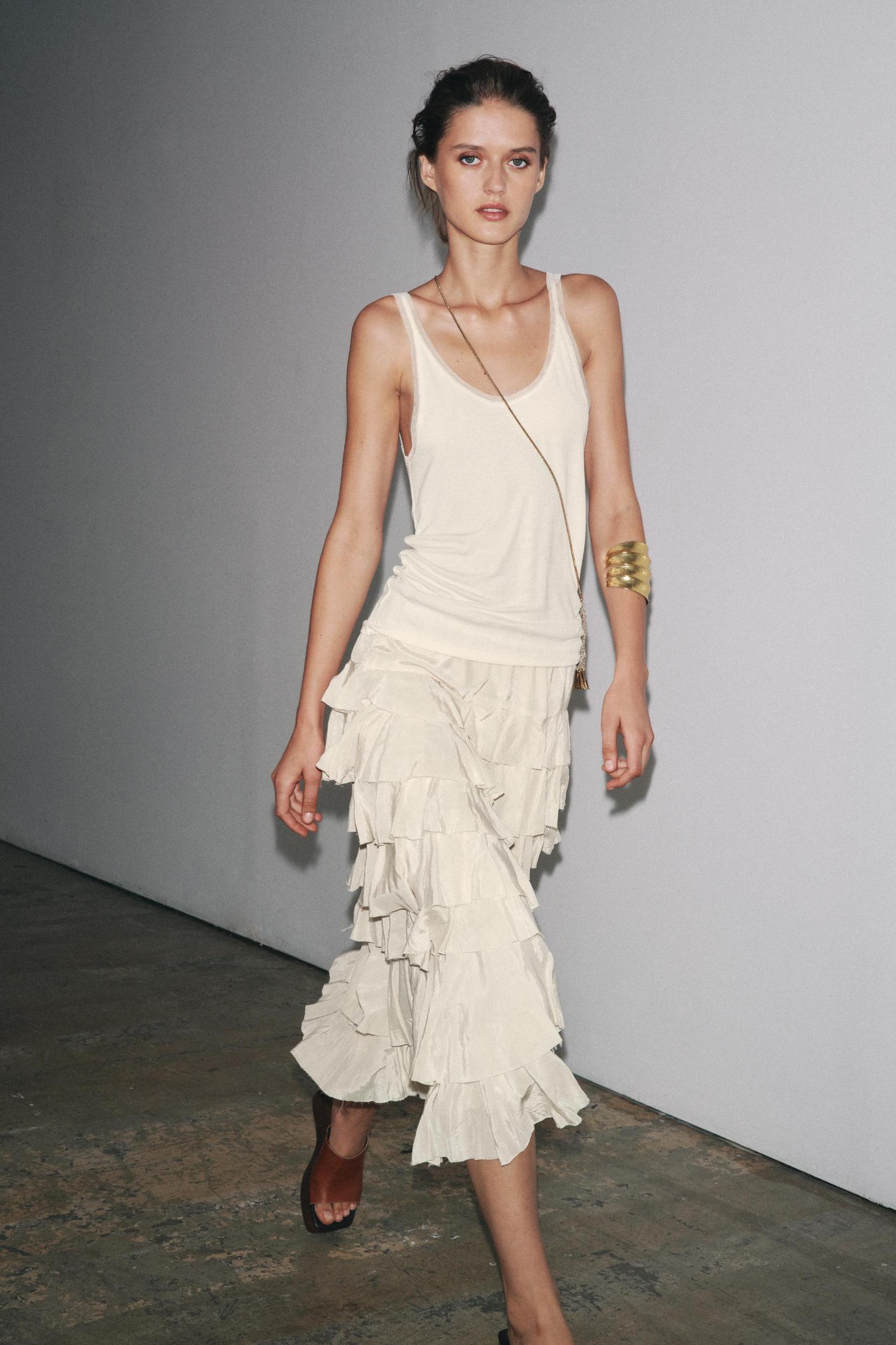 COMBINED TULLE T-SHIRT Product Image