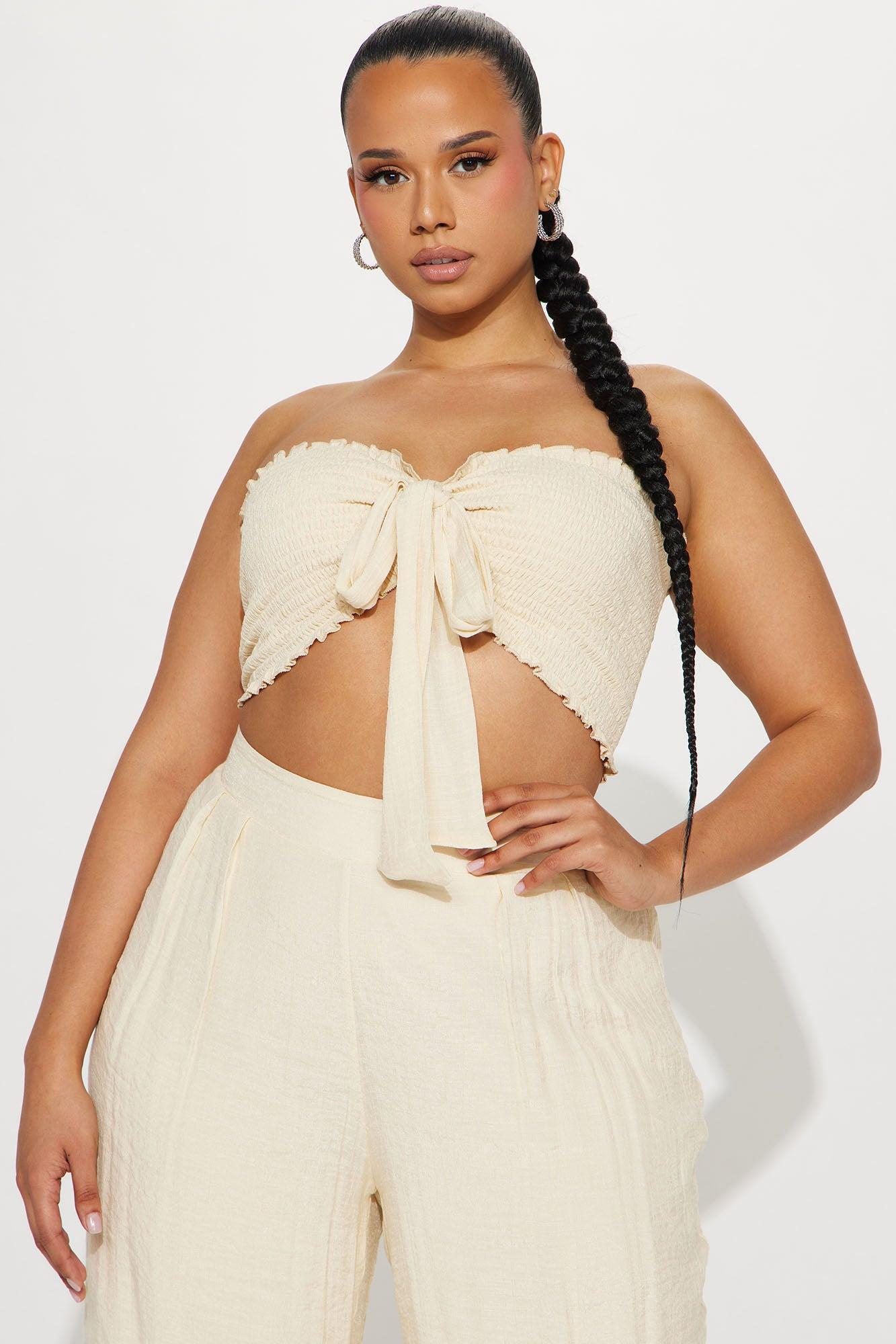 Well Wishes Pant Set - Cream Product Image