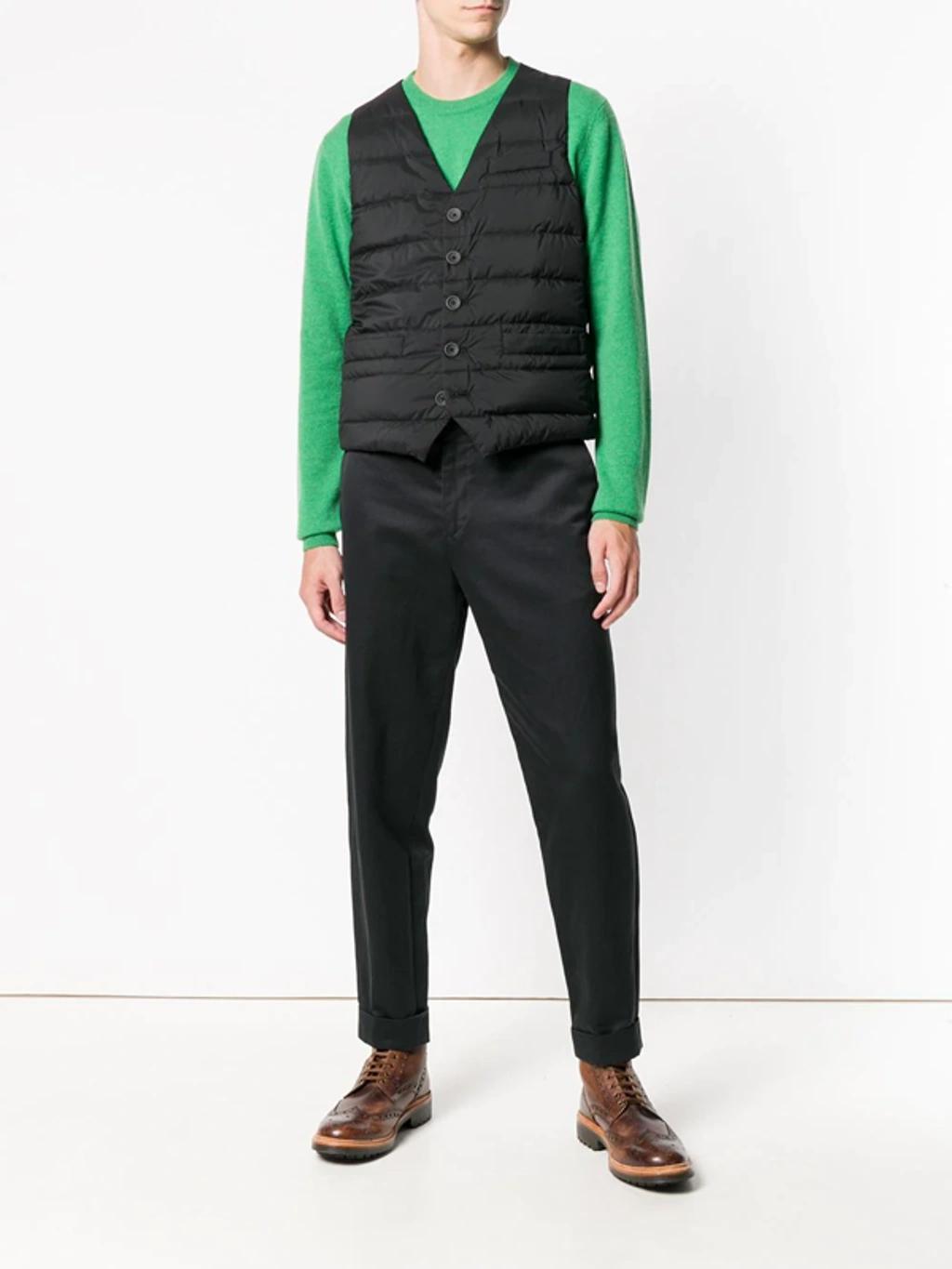 HERNO Quilted Waistcoat In Black Product Image