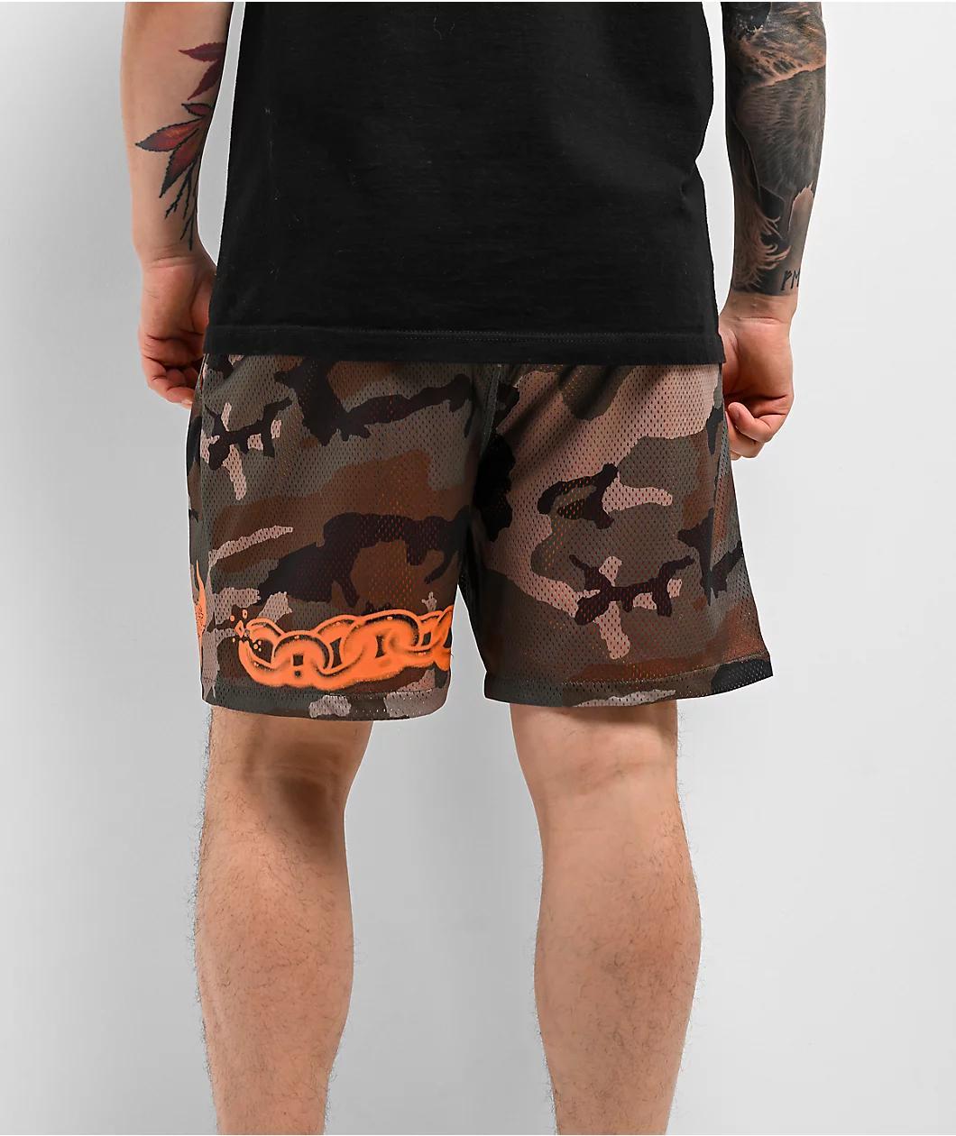 Empyre Seen It All Camo Mesh Shorts Product Image