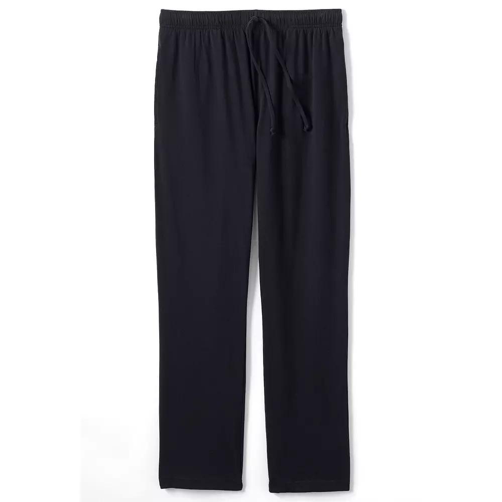 Men's Lands' End Knit Jersey Sleep Pants,  Product Image