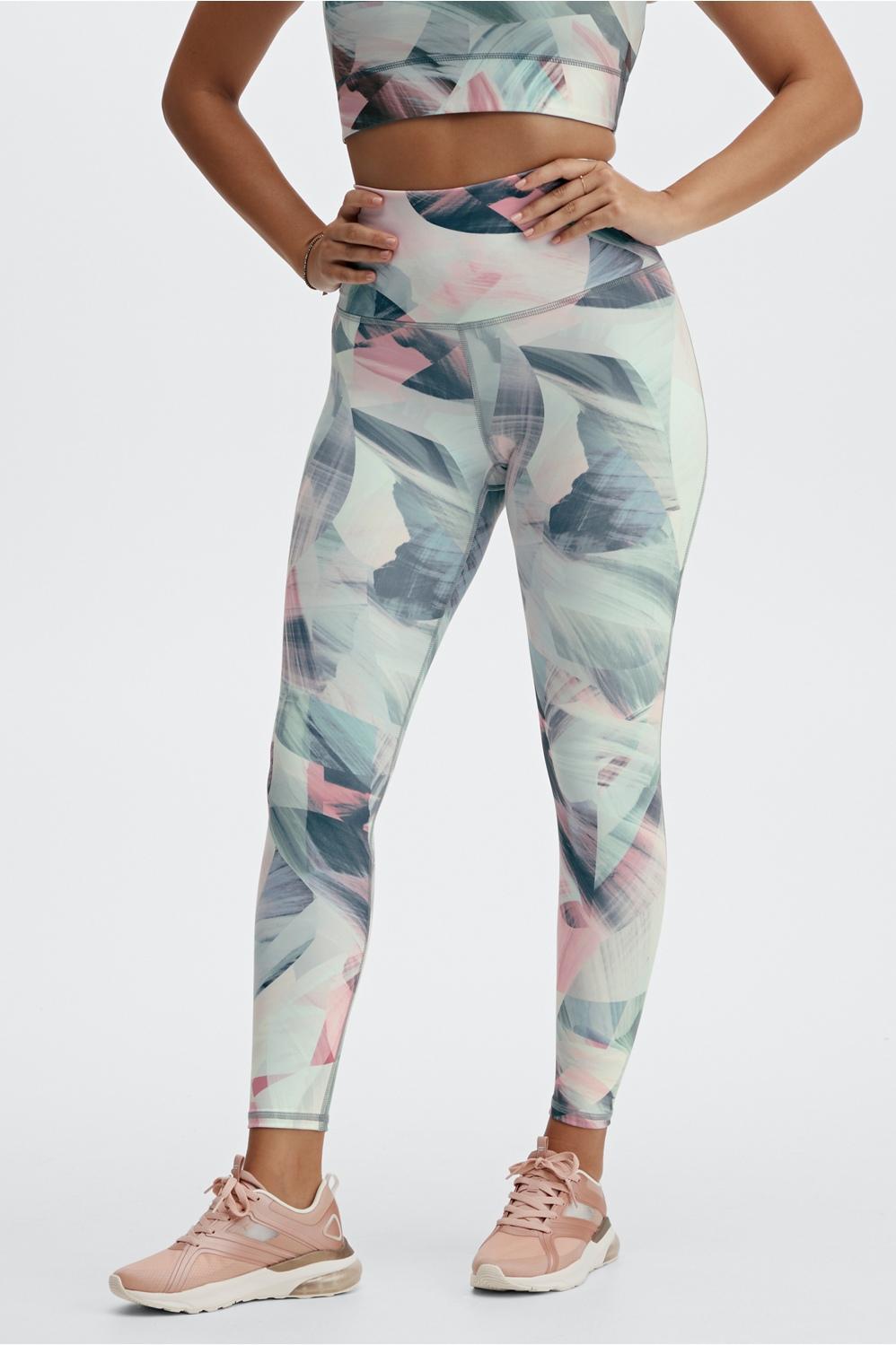 Fabletics Ultra High-Waisted PureLuxe 7/8 Legging Womens Dreamscape plus Size 4X Product Image