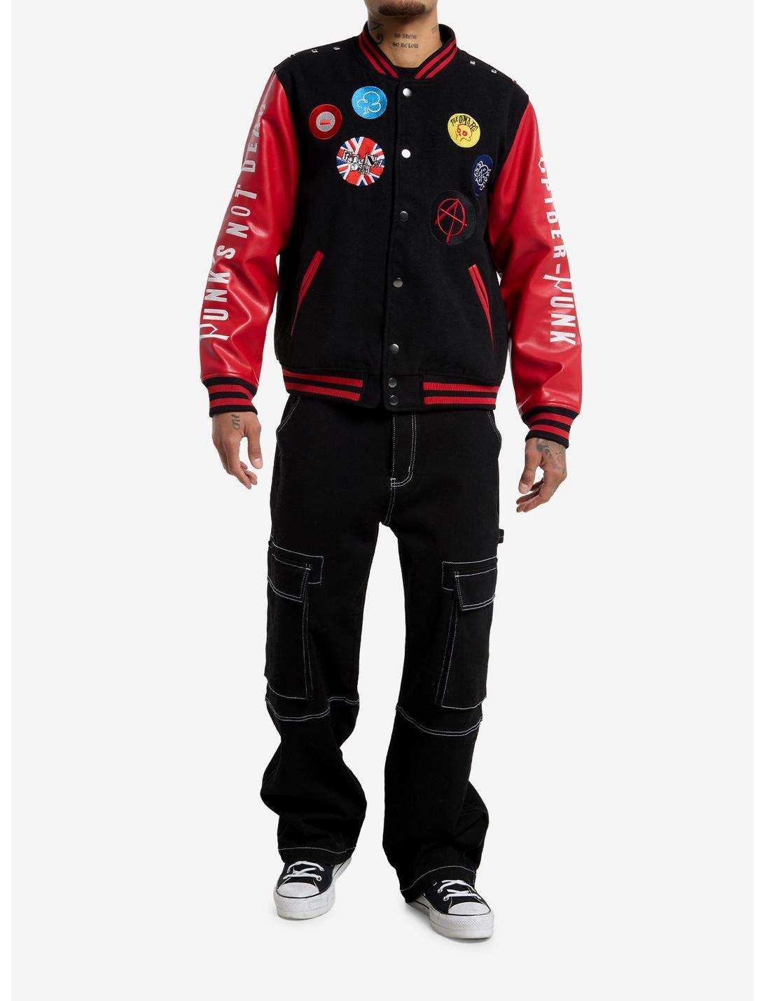 Our Universe Marvel Spider-Man: Across The Spider-Verse Spider-Punk Varsity Jacket Product Image