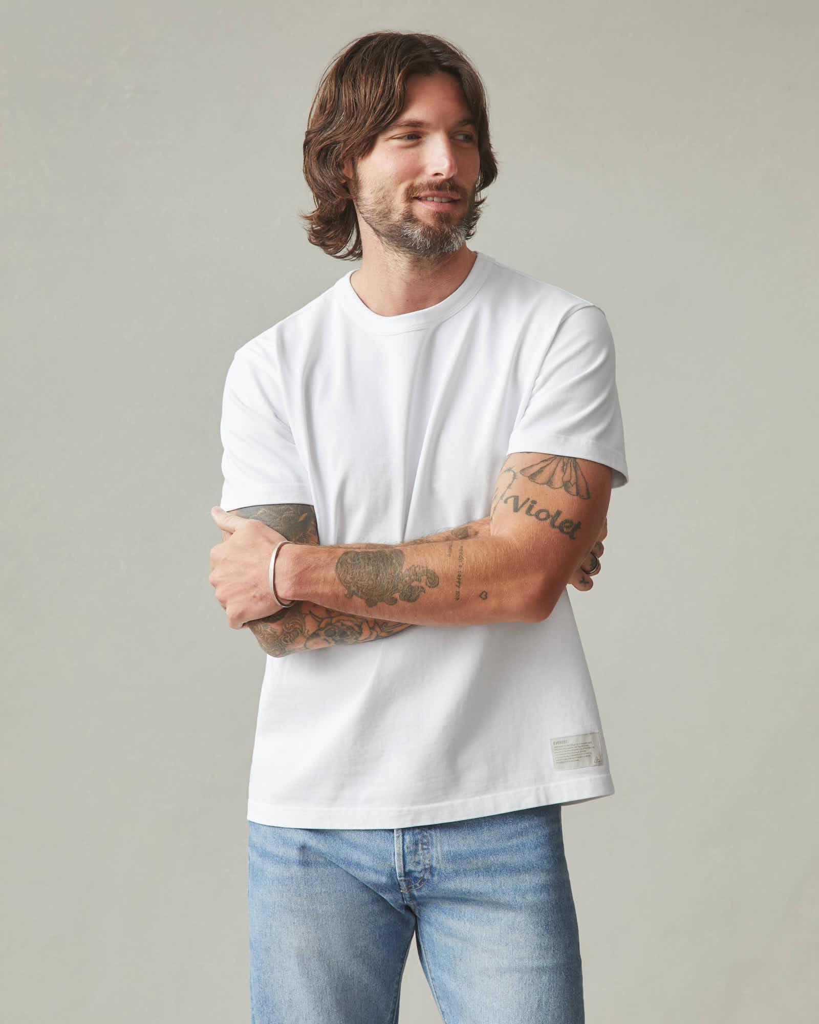 Men's Everest Tee - White Male Product Image