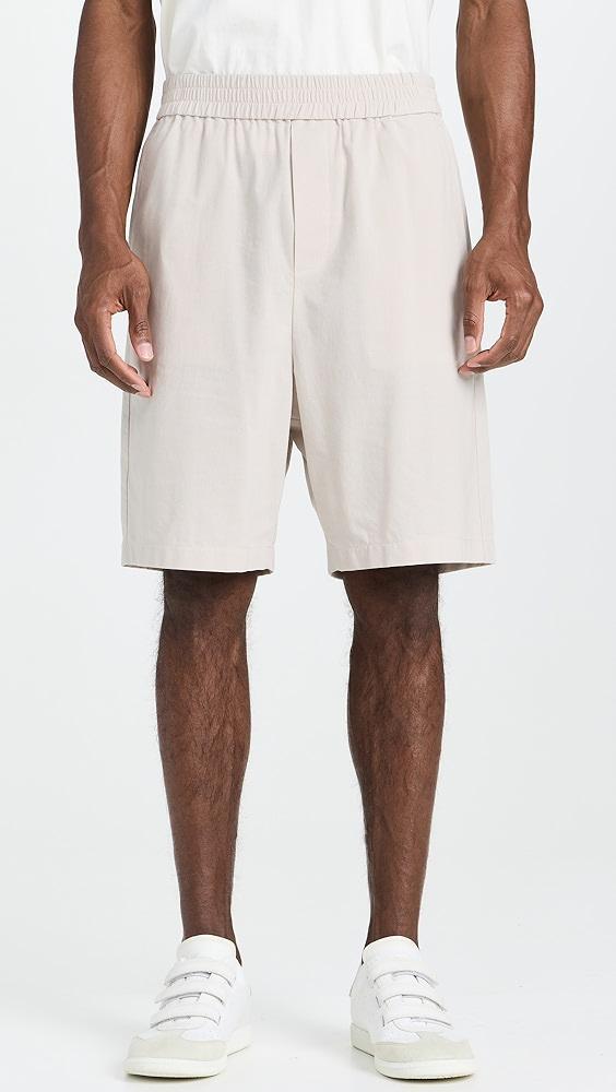 AMI Elasticated Waist Bermuda Shorts 7.75" | Shopbop Product Image