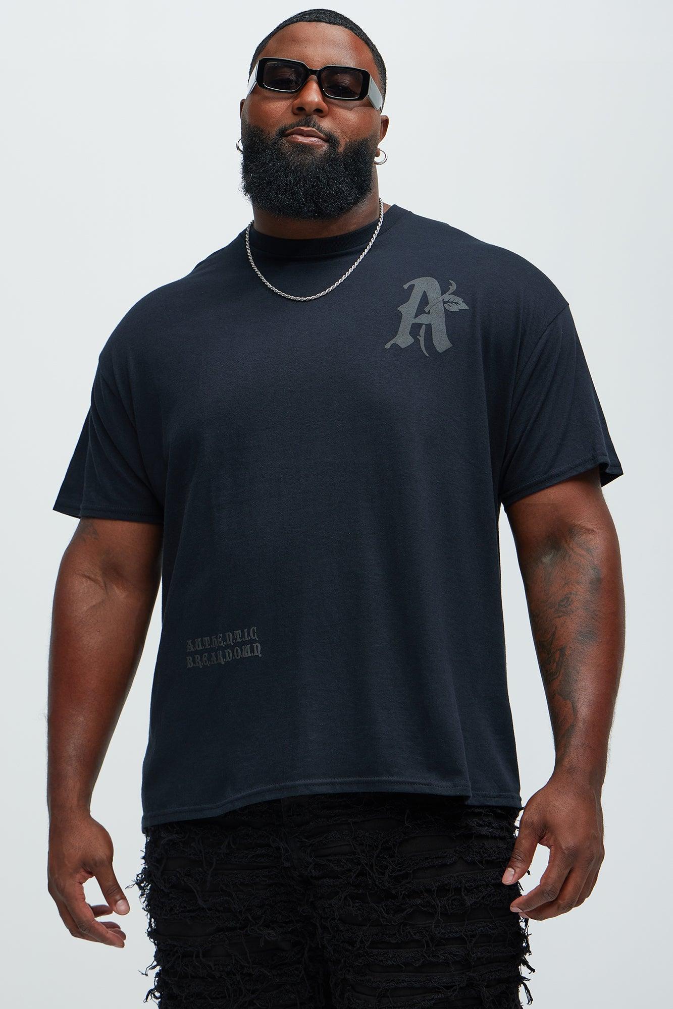 Authentic Breakdown Short Sleeve Tee - Black Product Image
