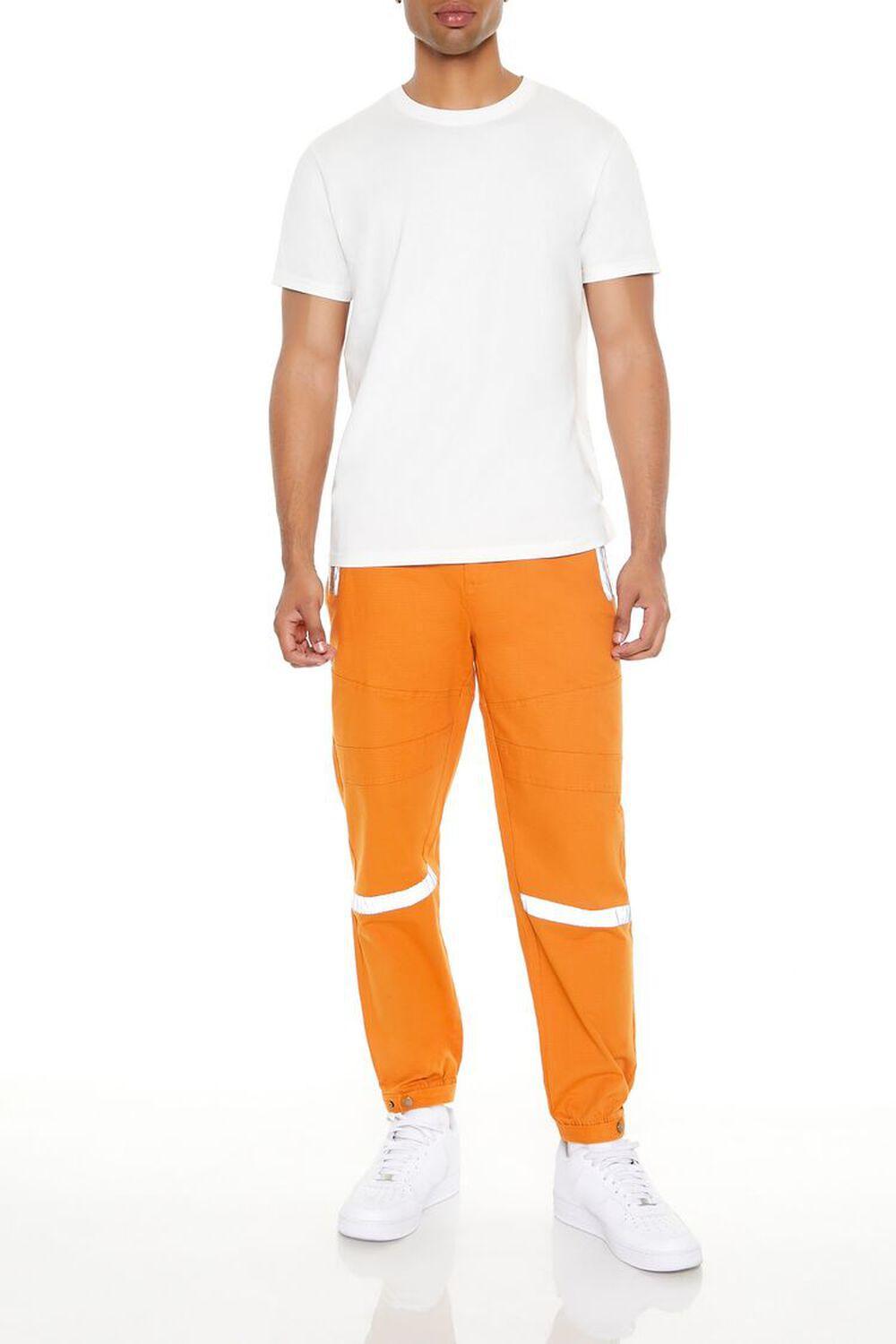 Reflective Slim-Fit Pants | Forever 21 Product Image