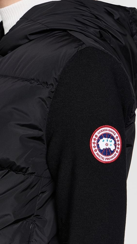 Canada Goose Hybridge Wide Quilt Knit Hoodie | Shopbop Product Image