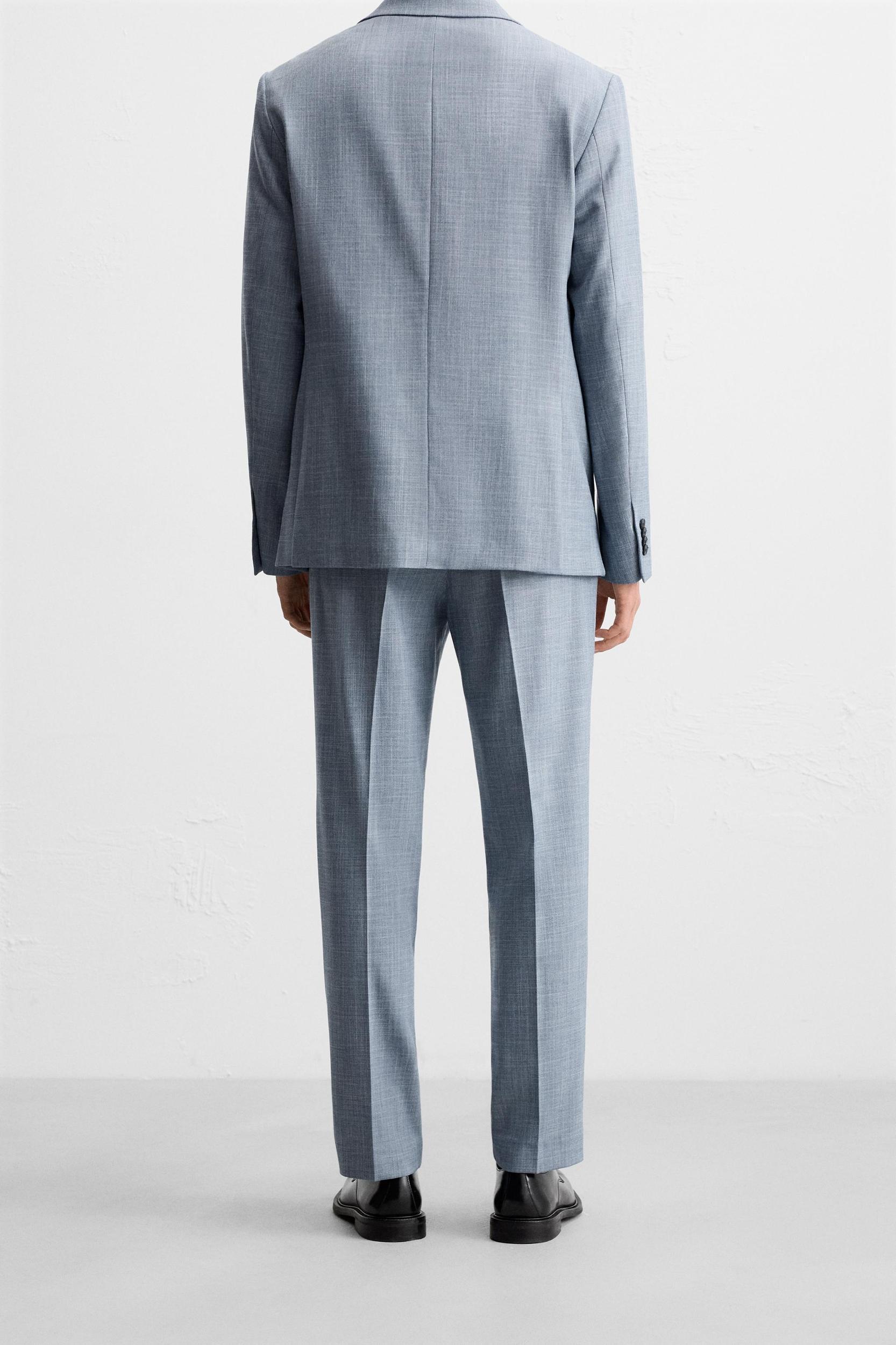TEXTURED SUIT PANTS Product Image