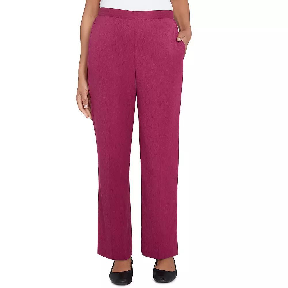 Women's Alfred Dunner Side Seam Pocket Medium Length Pant, Size: 16 Product Image