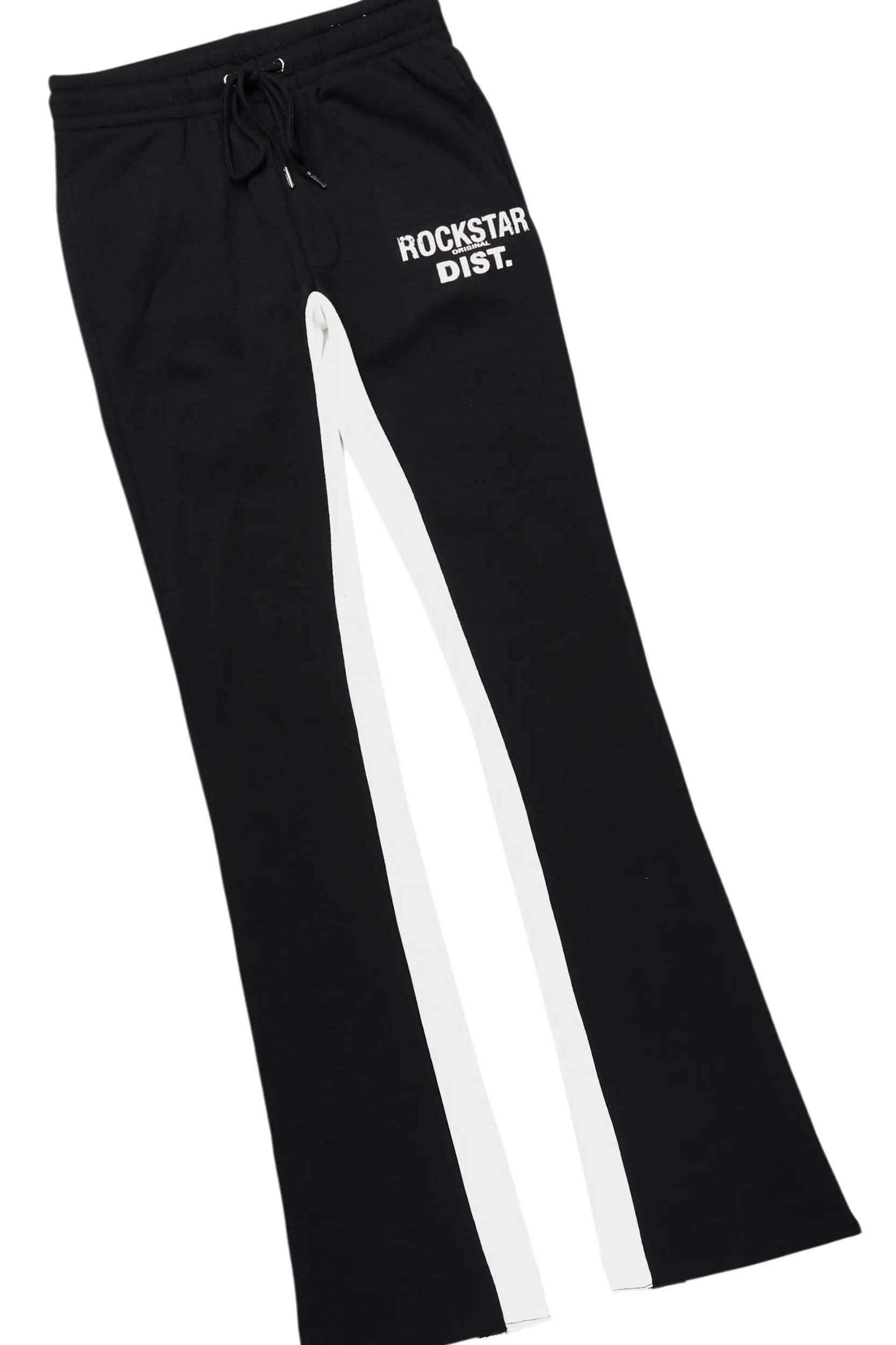 Lake Black Hoodie/Baggy Track Pant Set Male Product Image