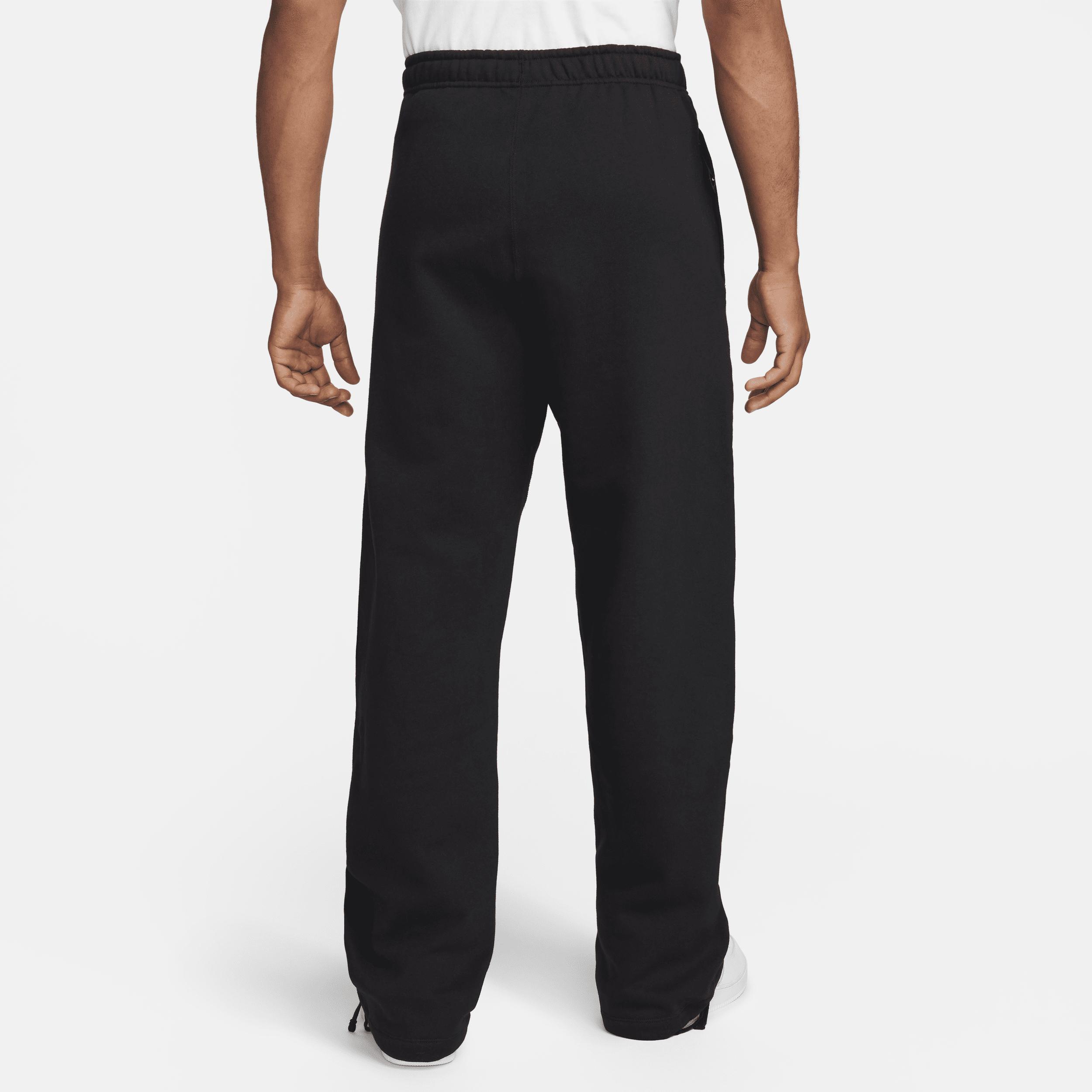 Nike Mens Solo Swoosh Open-Hem Fleece Pants Product Image