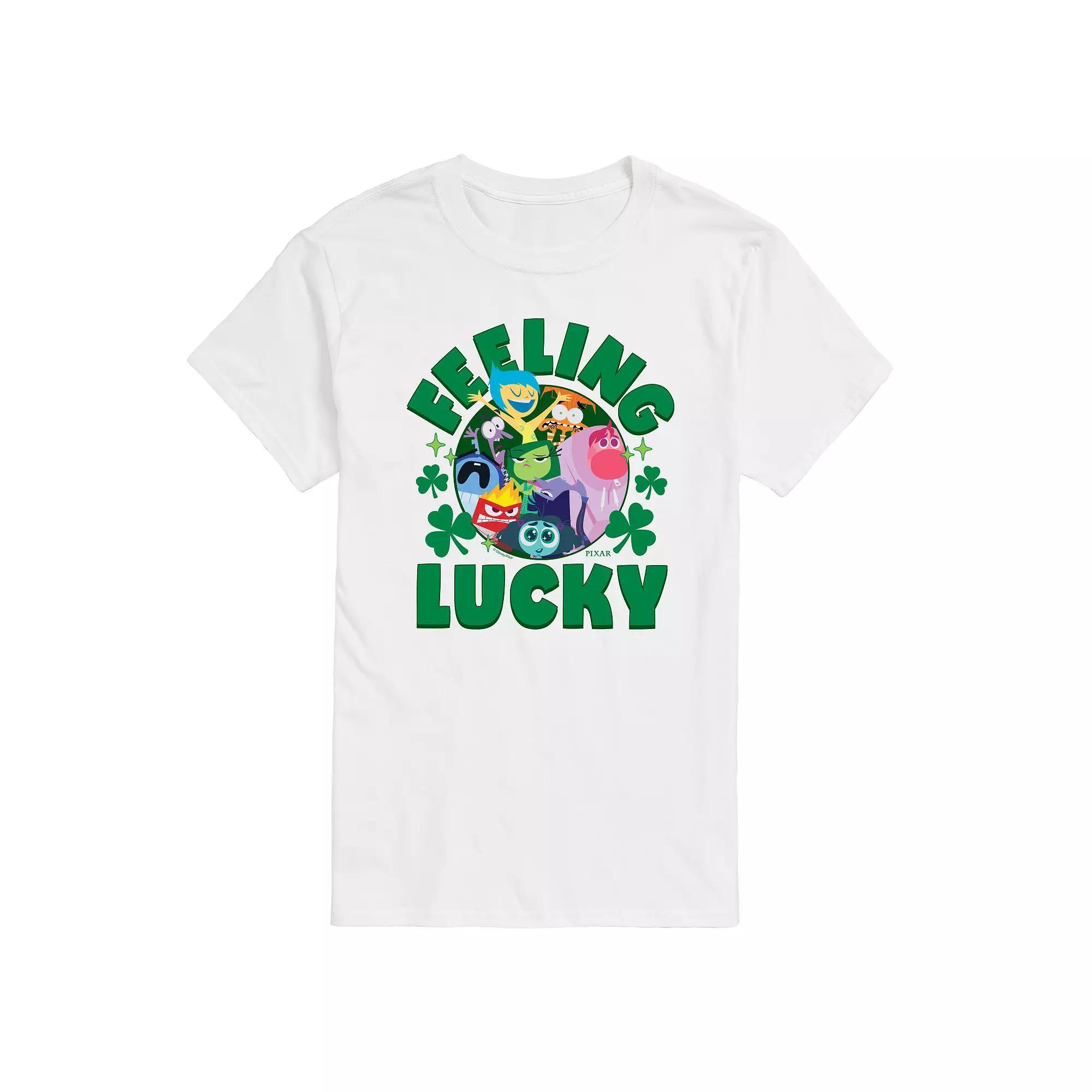 Disney / Pixar's Inside Out 2 Men's Feeling Lucky Graphic Tee,  Product Image