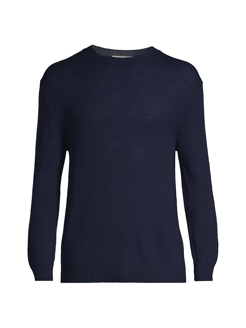 Mens Virgin Wool Sweater Product Image