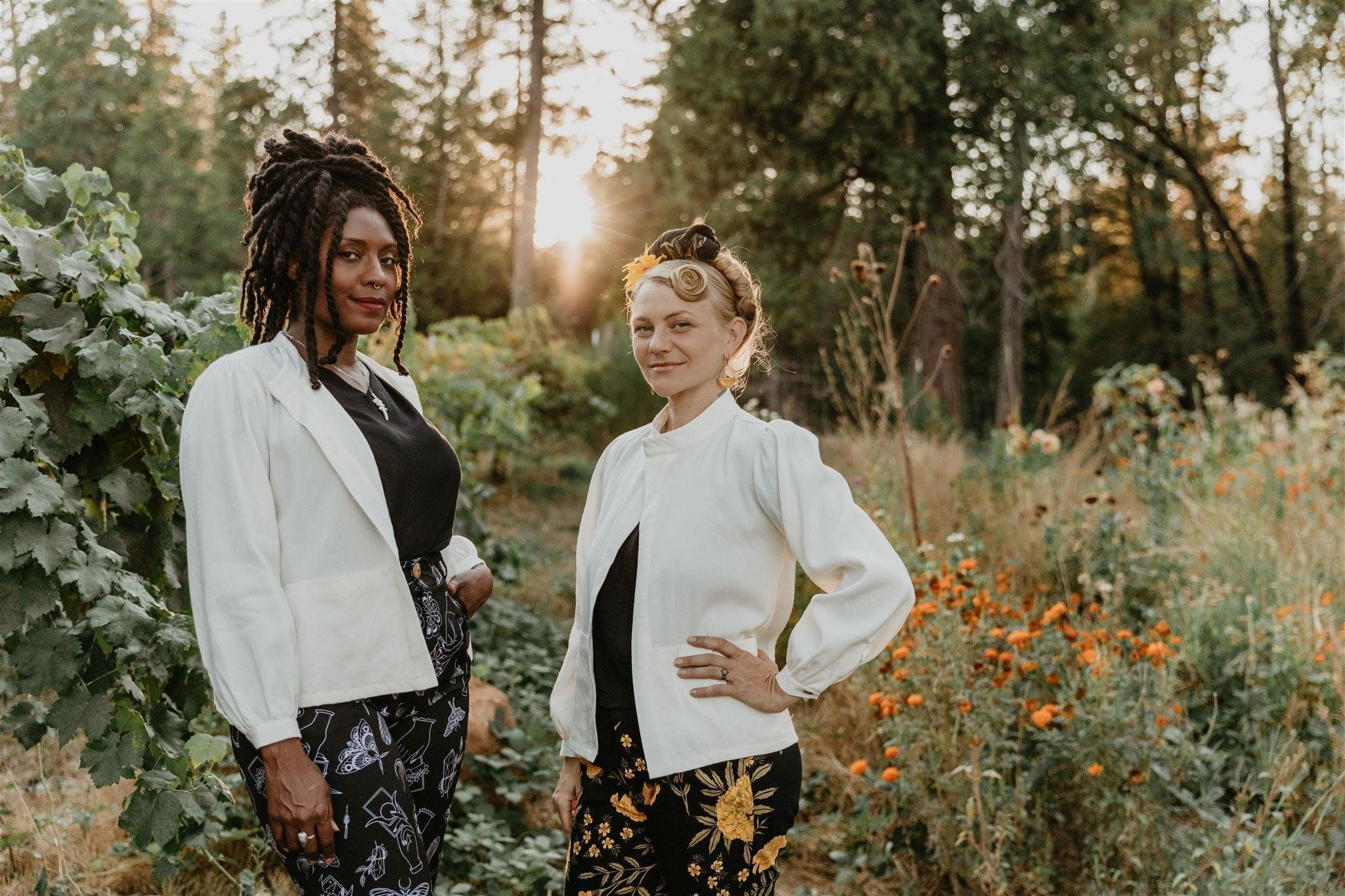 Jane Jacket in Textured White Product Image